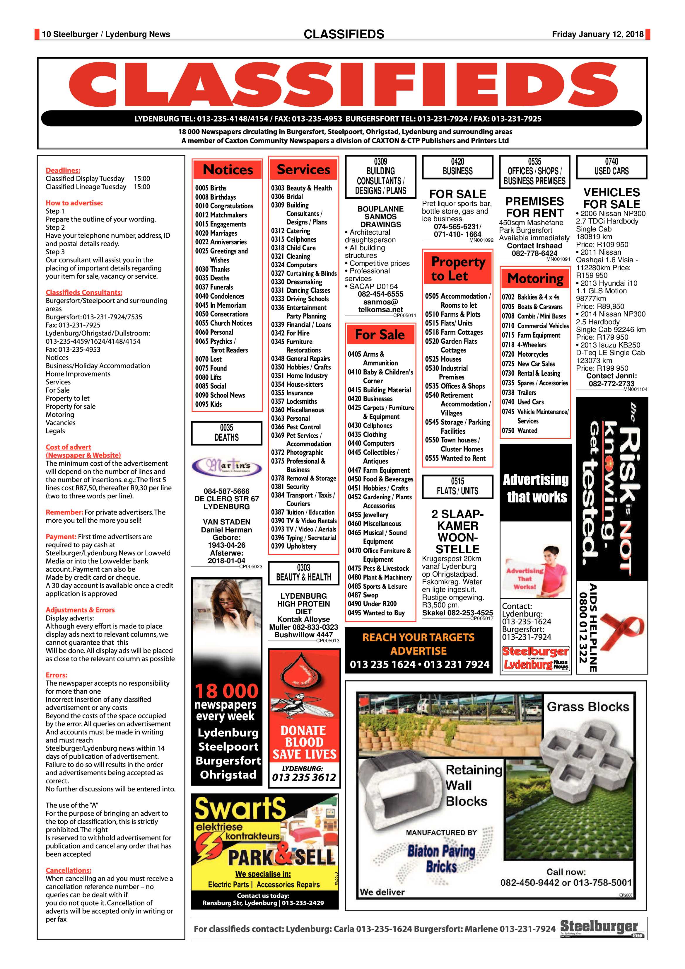 Steelburger 12 January 2018 page 10