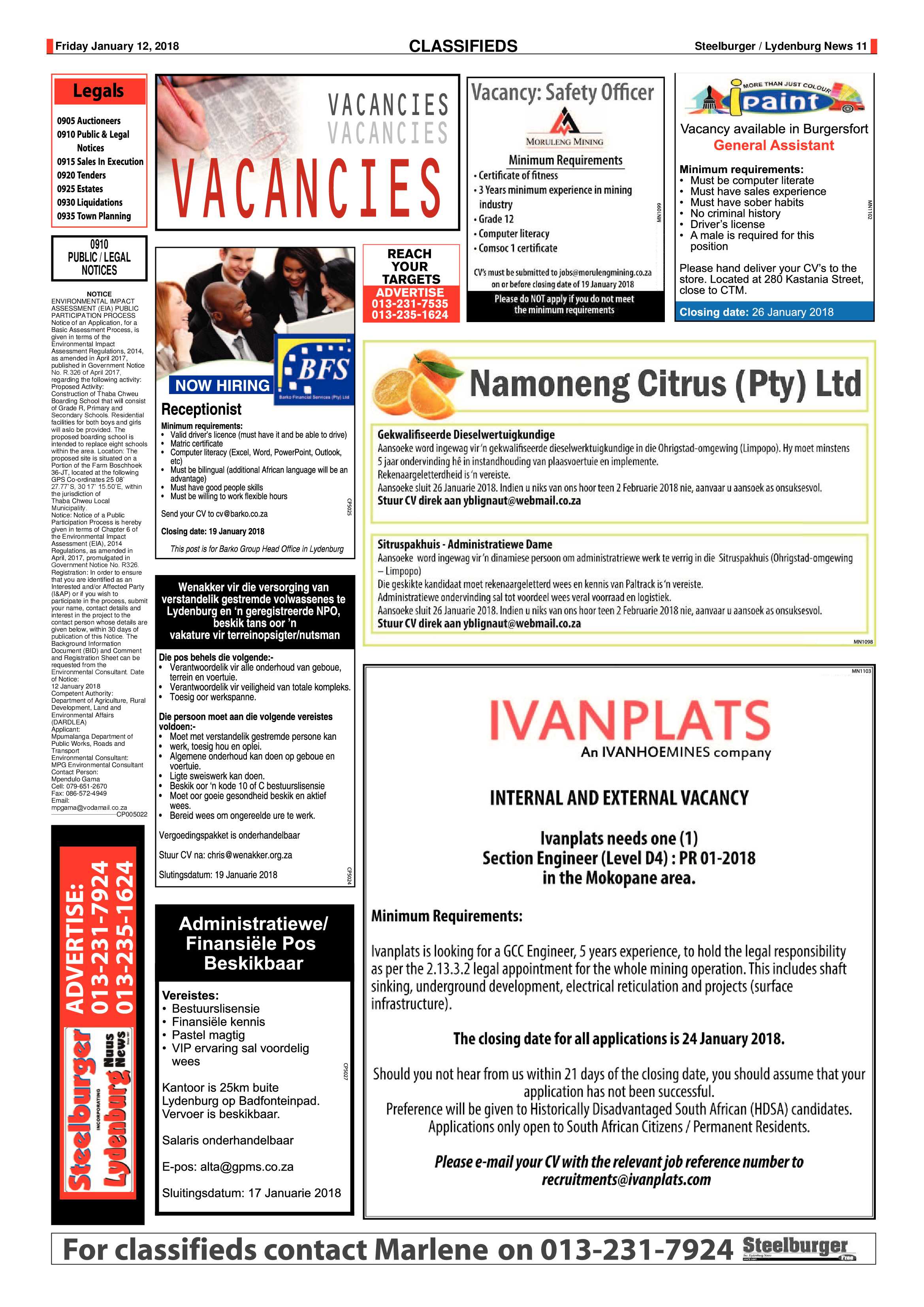 Steelburger 12 January 2018 page 11