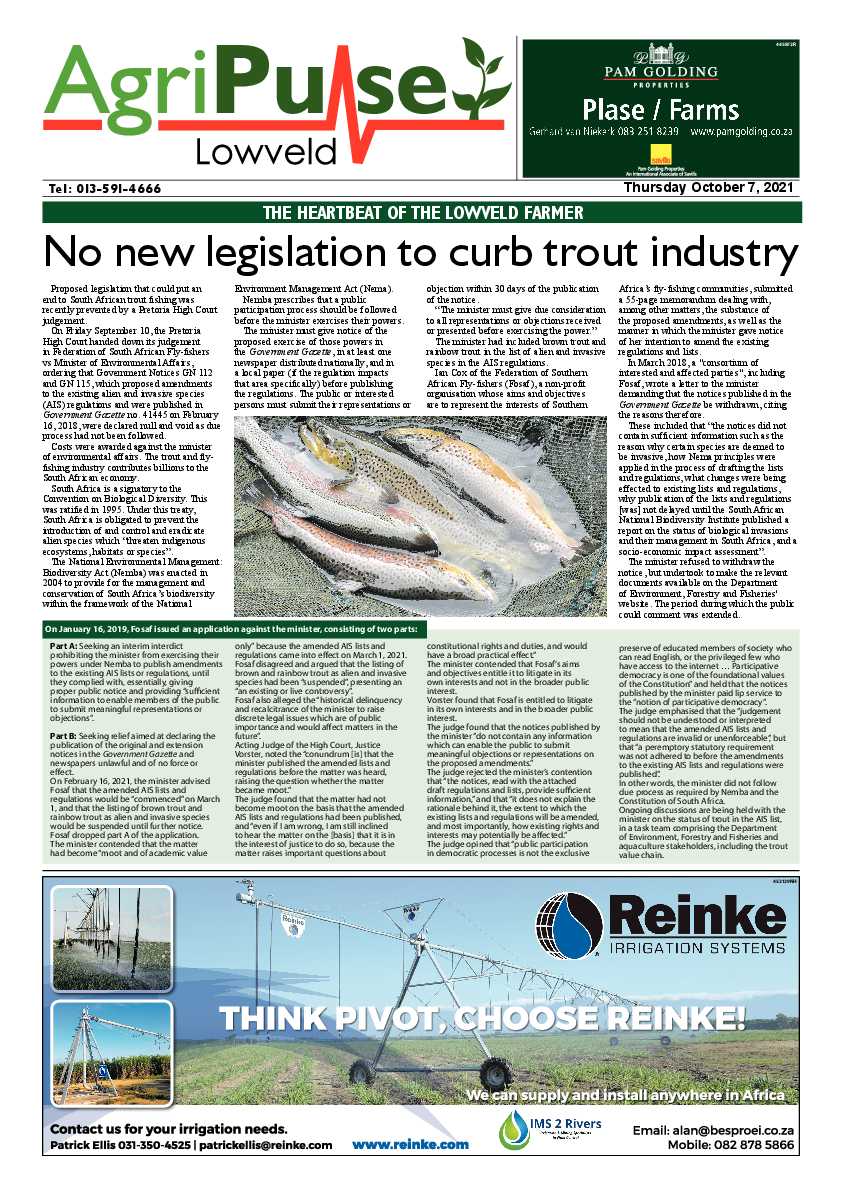 AgriPulse October 2021 page 2