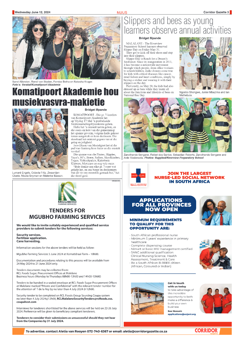 Corridor Gazette 12 June 2024 page 3