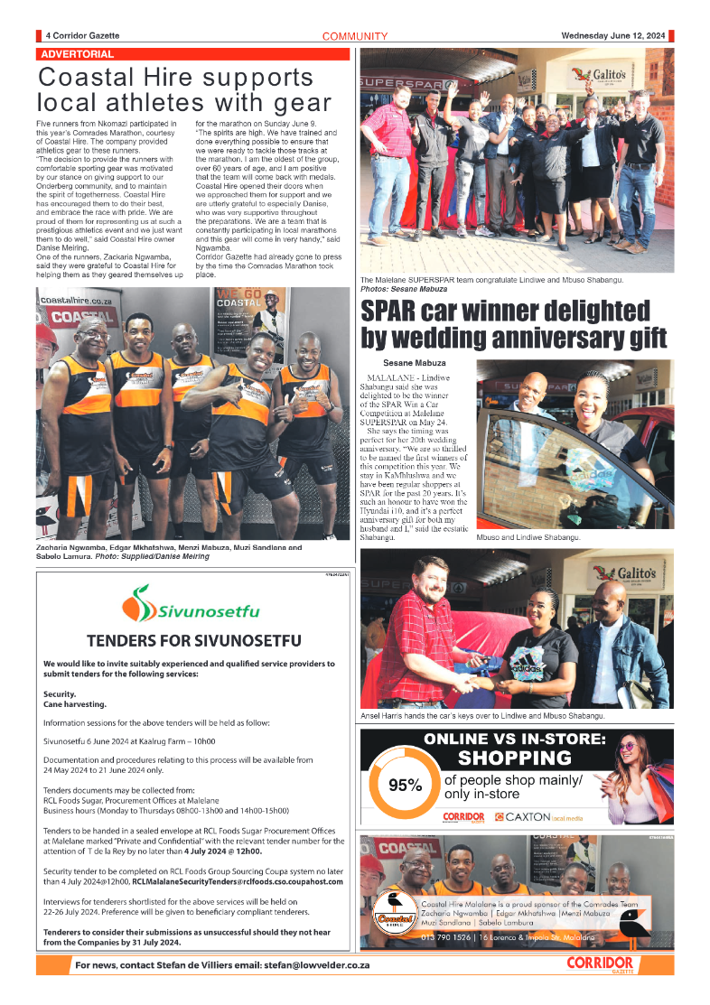 Corridor Gazette 12 June 2024 page 4