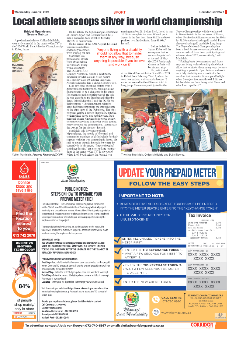 Corridor Gazette 12 June 2024 page 7