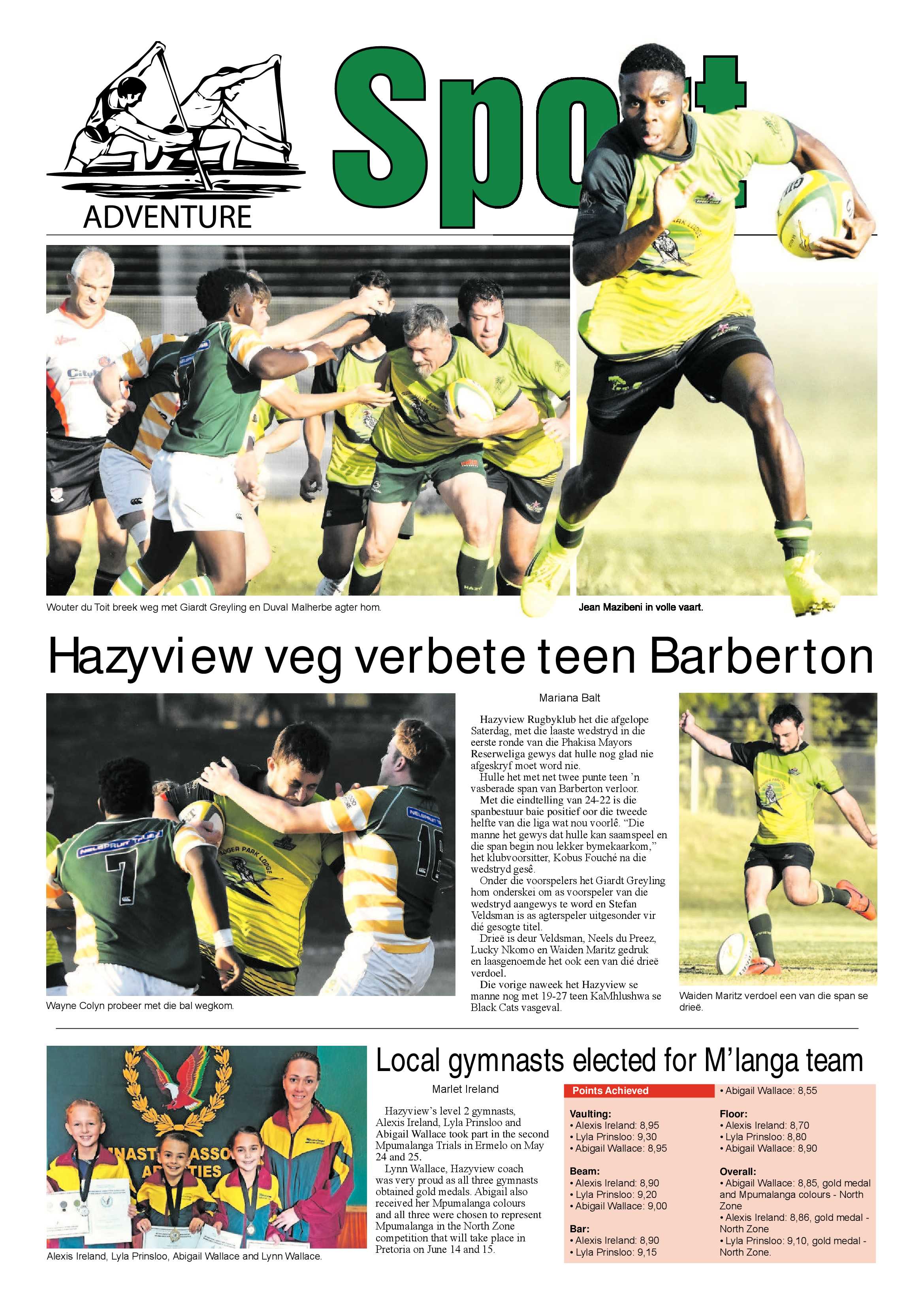 Hazyview Herald 7 June 2019 page 8