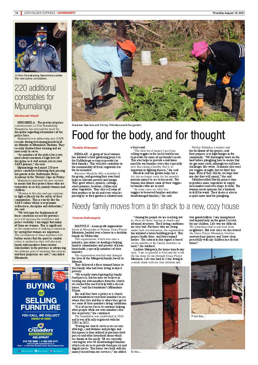 Lowvelder Express 19 August 2021 page 10