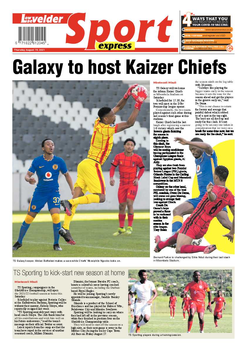 Lowvelder Express 19 August 2021 page 12