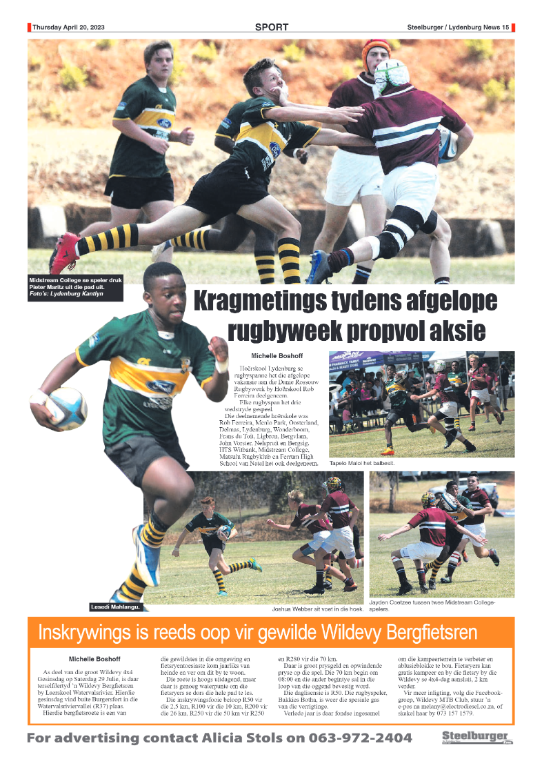 Steelburger News 20 April 2023 page 15