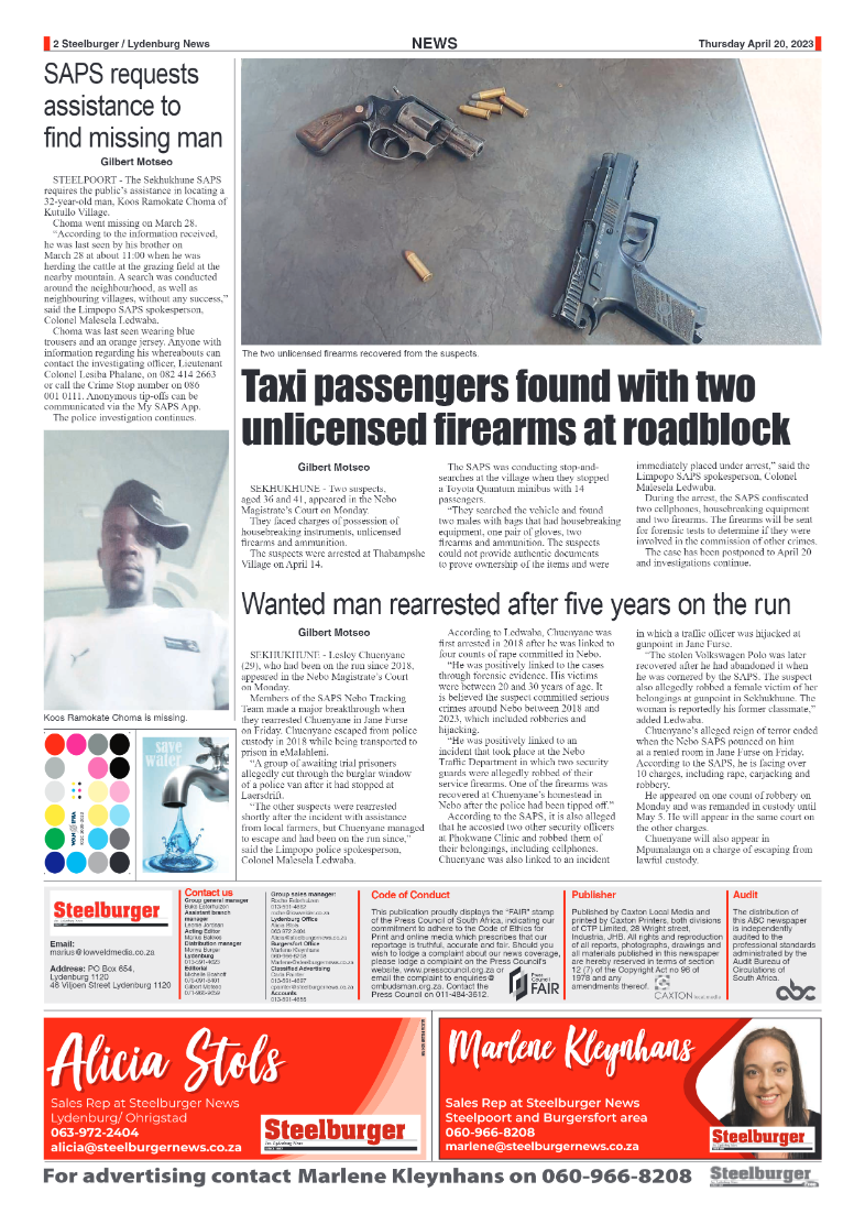 Steelburger News 20 April 2023 page 2