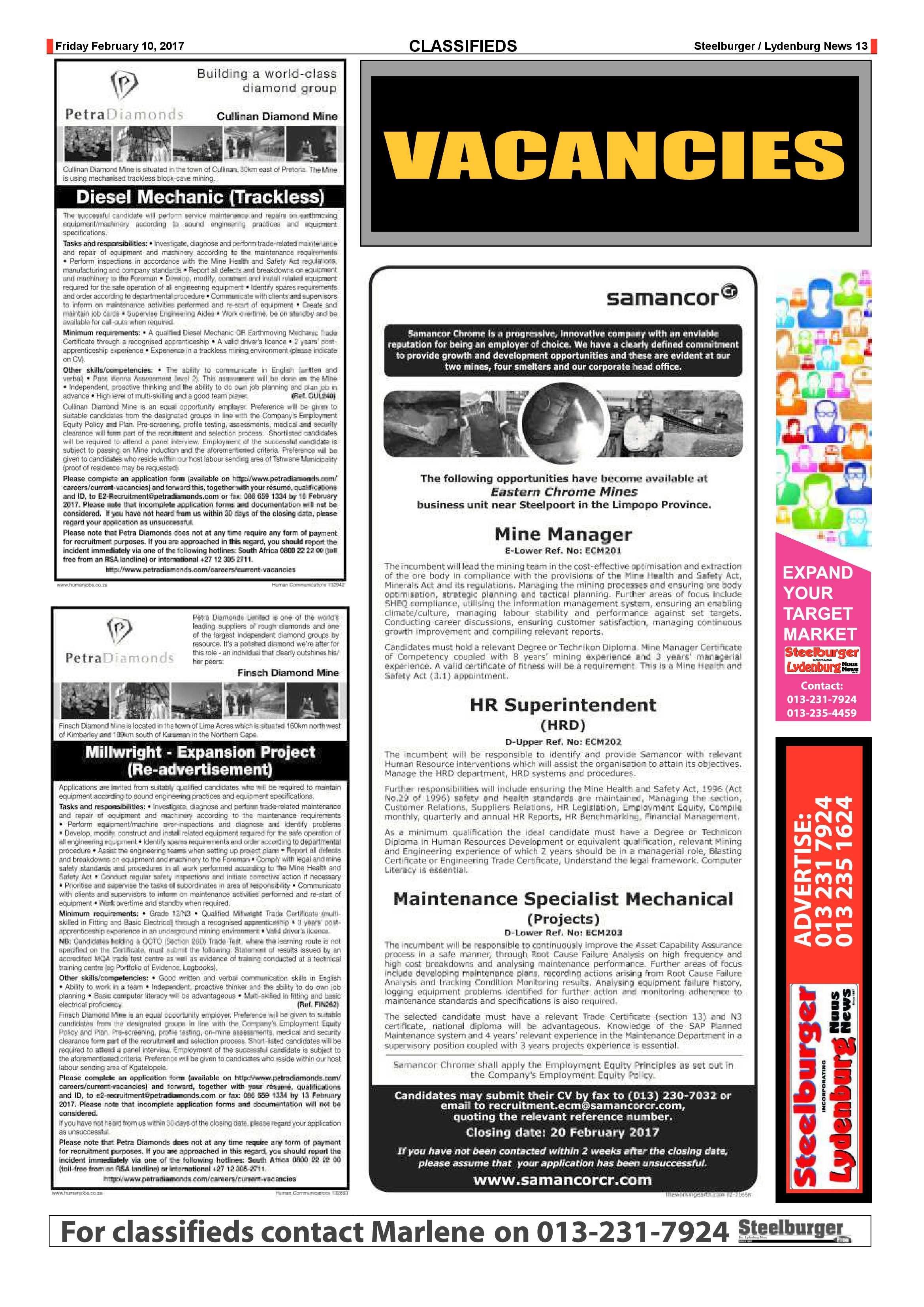 Steelburger 10 February page 13