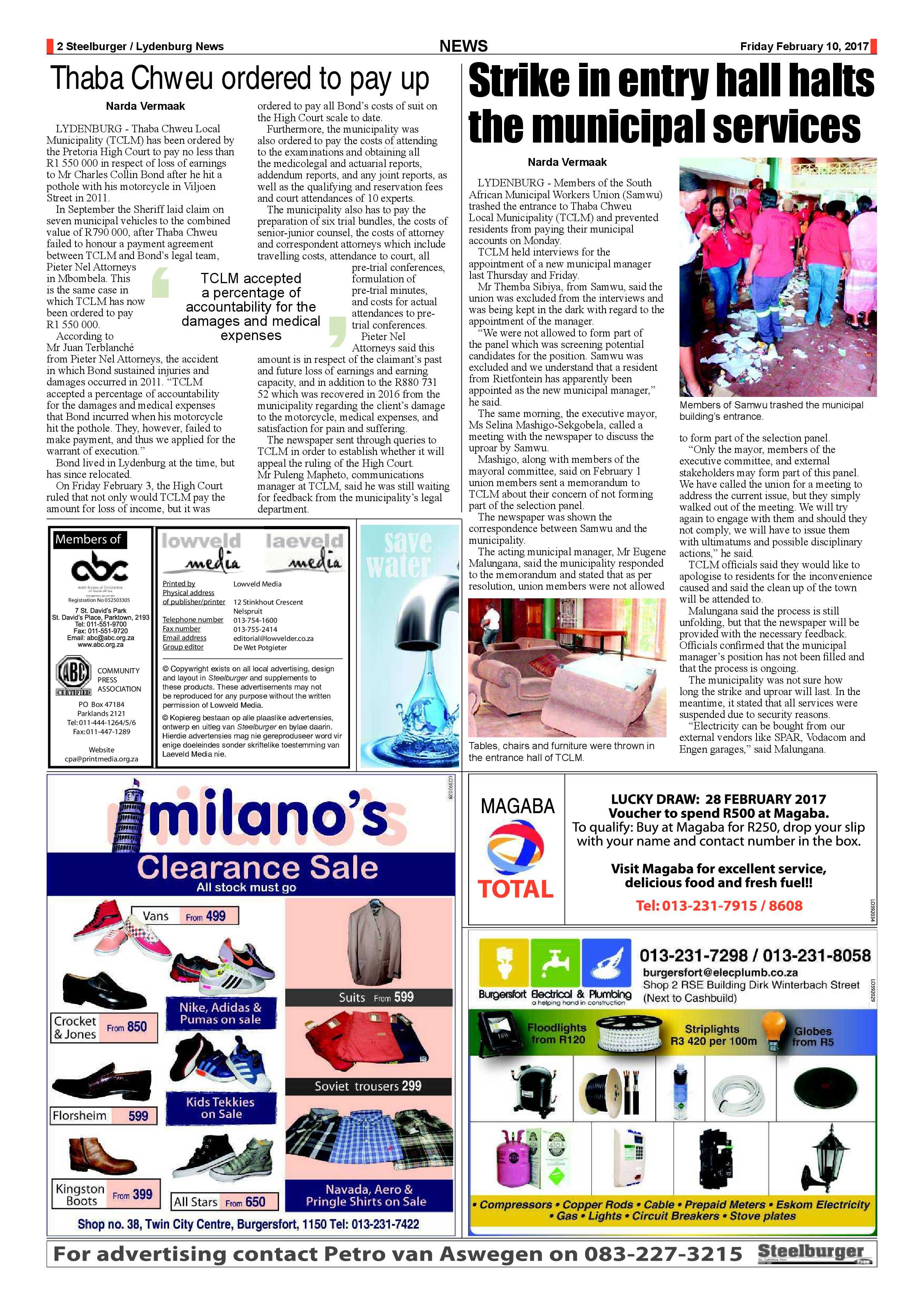 Steelburger 10 February page 2
