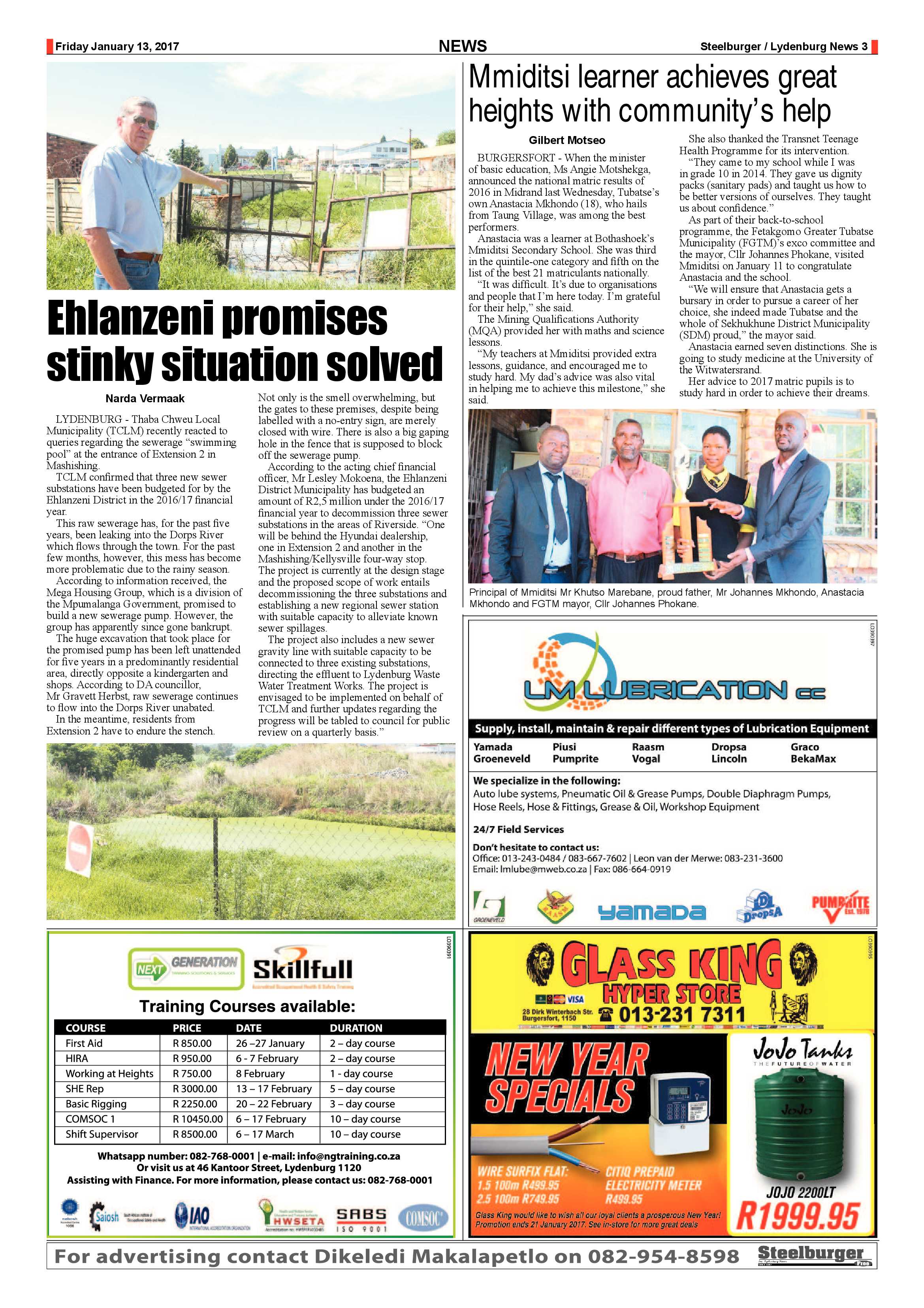 Steelburger 13 January 2017 page 3