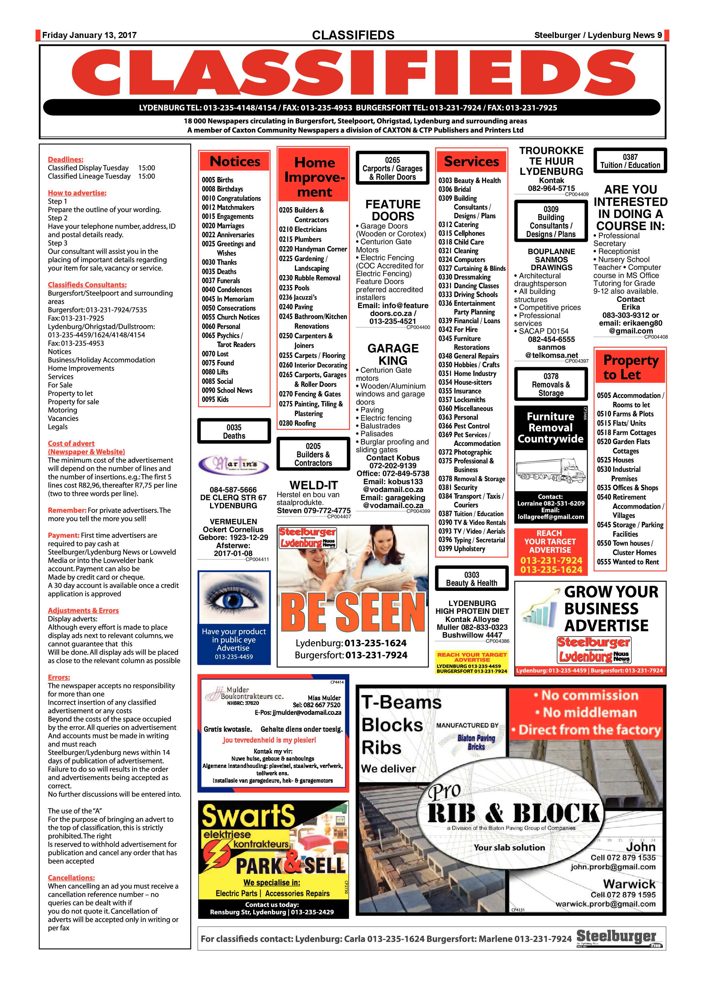 Steelburger 13 January 2017 page 9