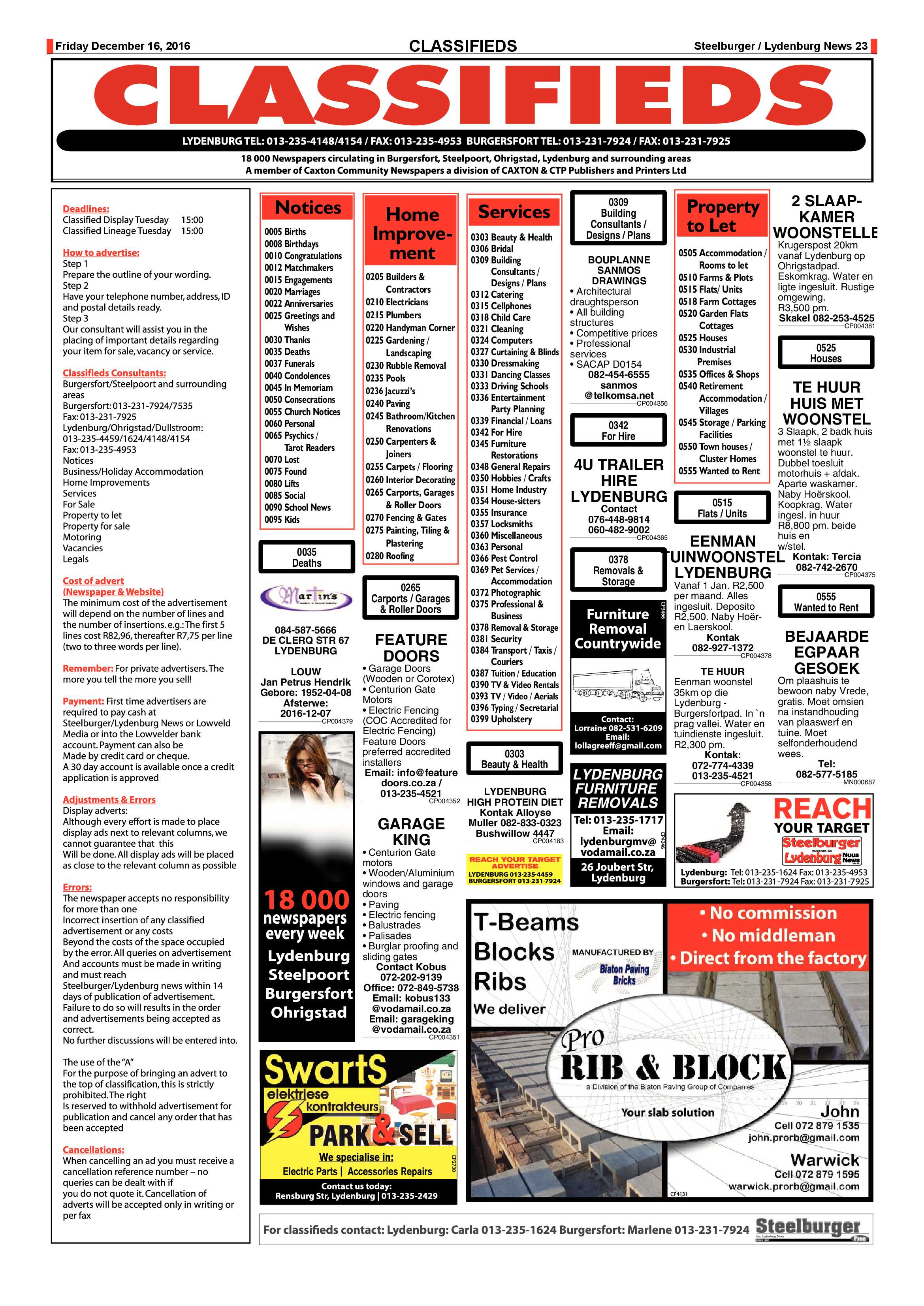 Steelburger 16 December 2016 page 23