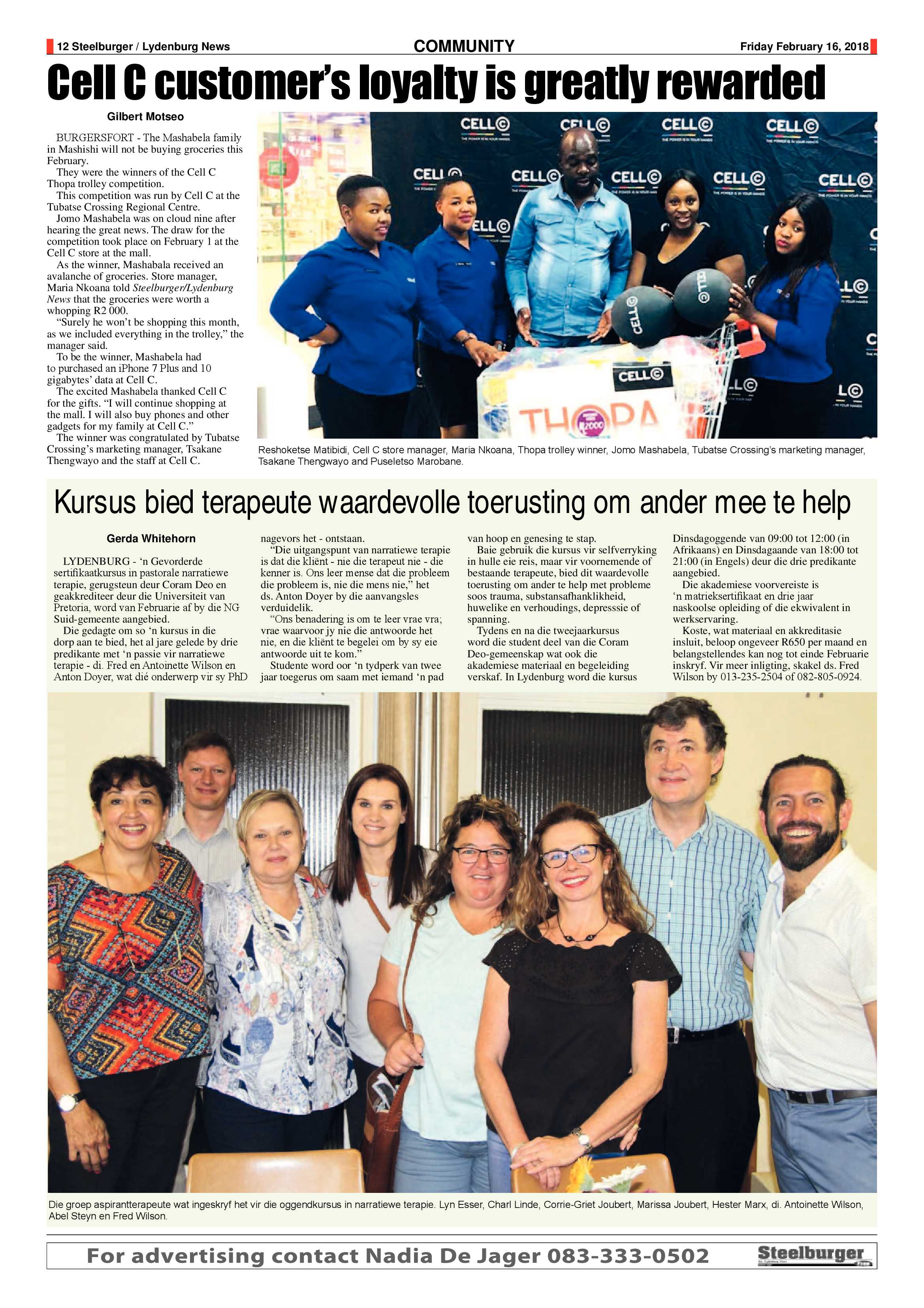 Steelburger News 16 February 2018 page 11