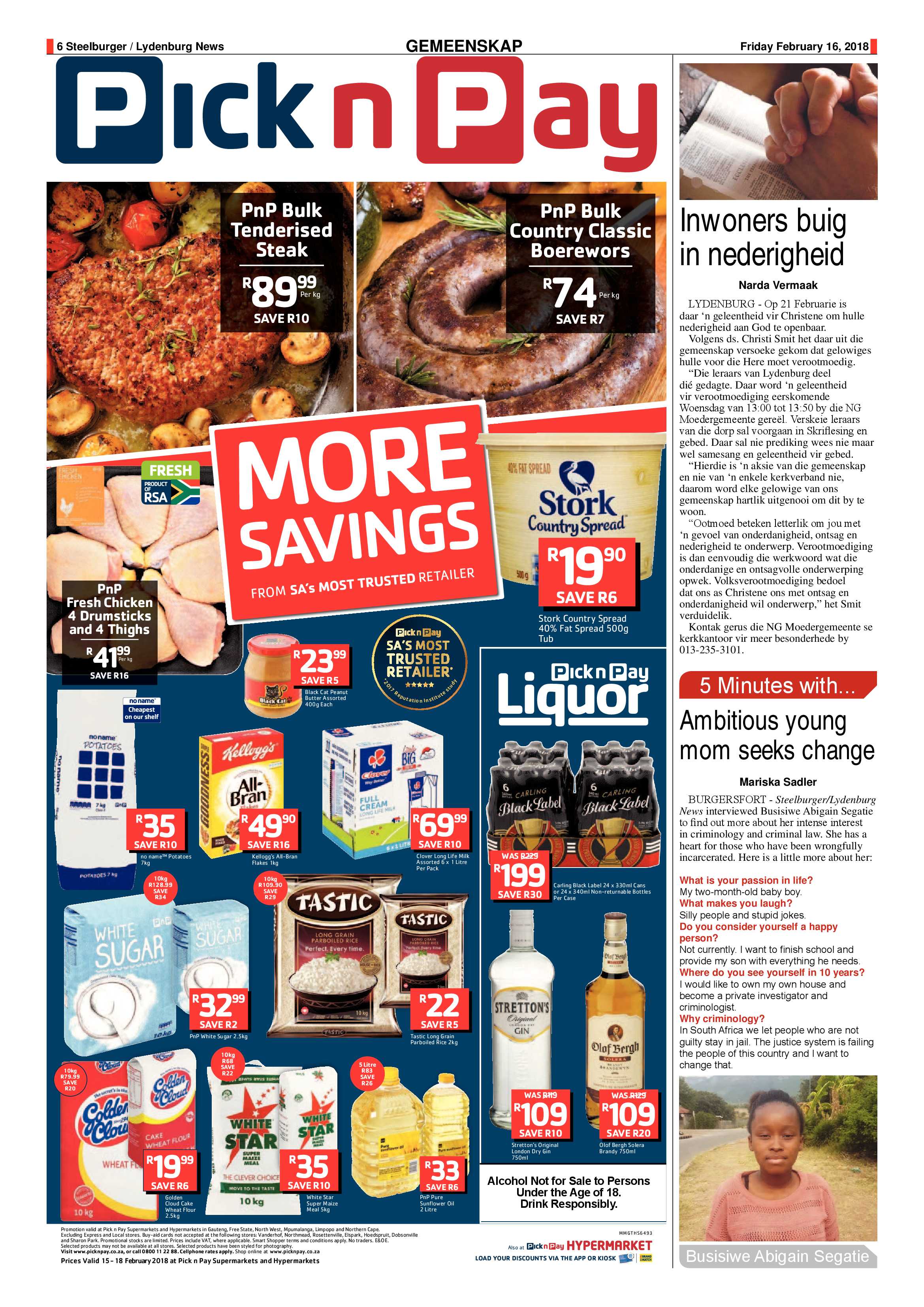 Steelburger News 16 February 2018 page 6