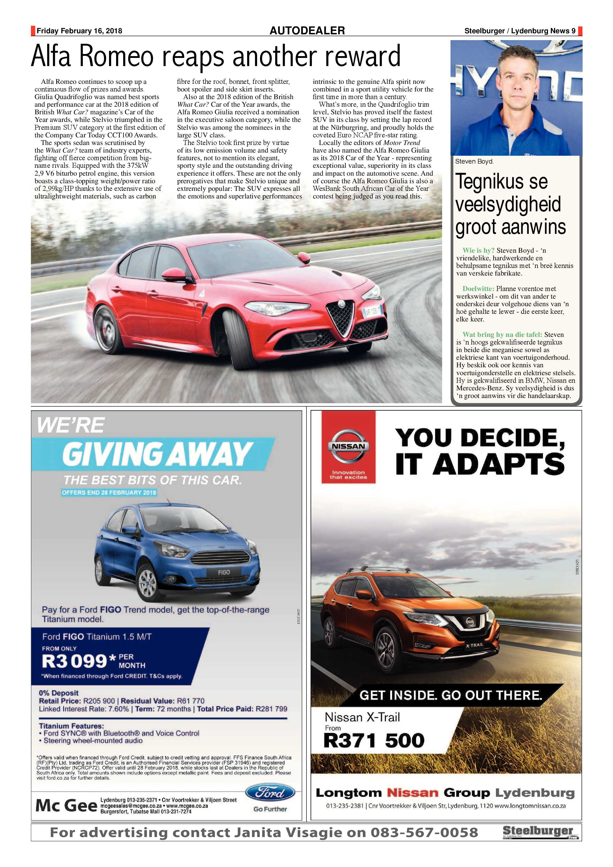 Steelburger News 16 February 2018 page 9