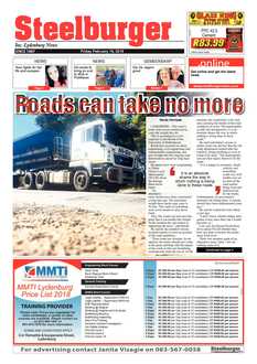 Steelburger News 16 February 2018