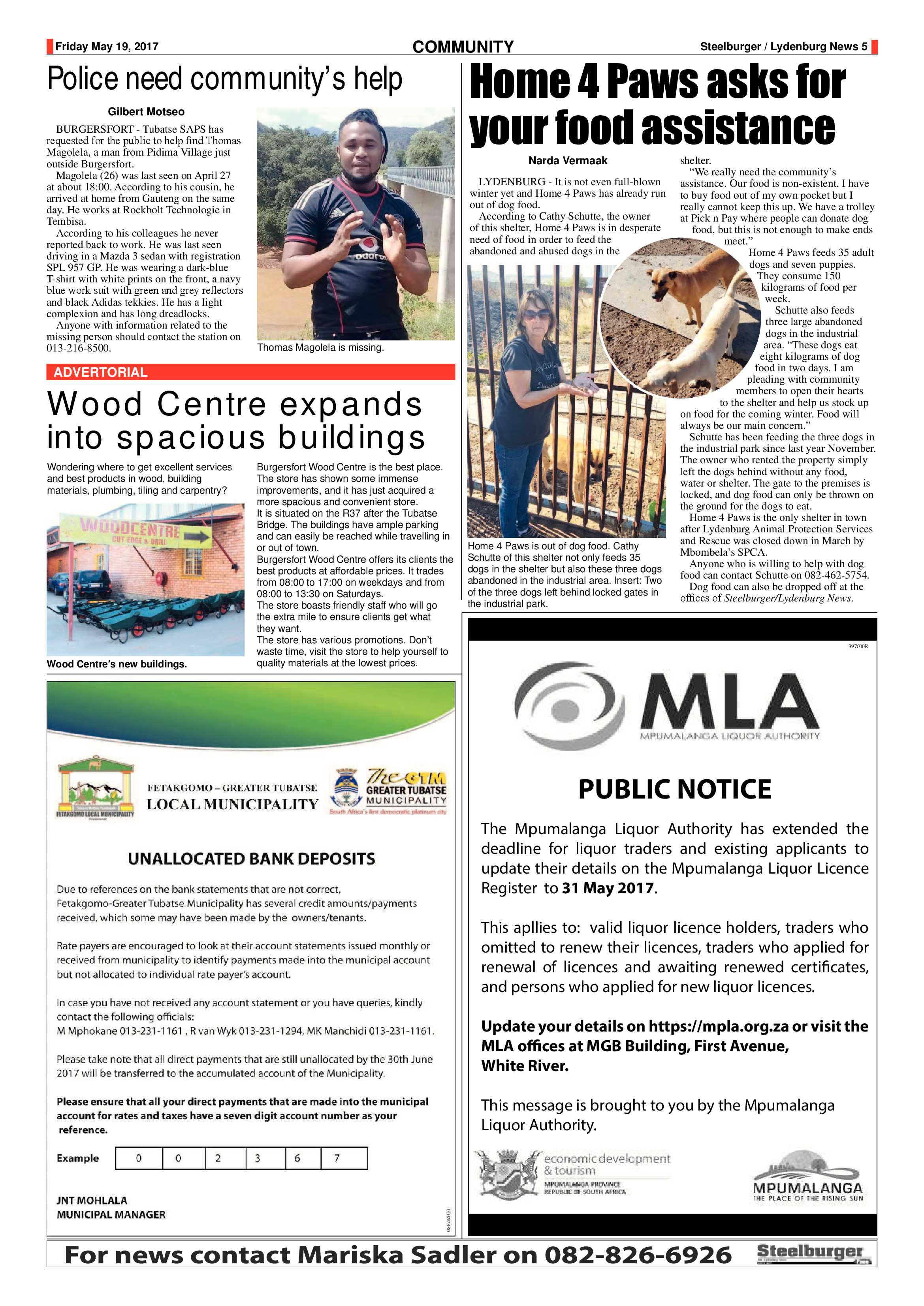 Steelburger 19 May 2017 page 5