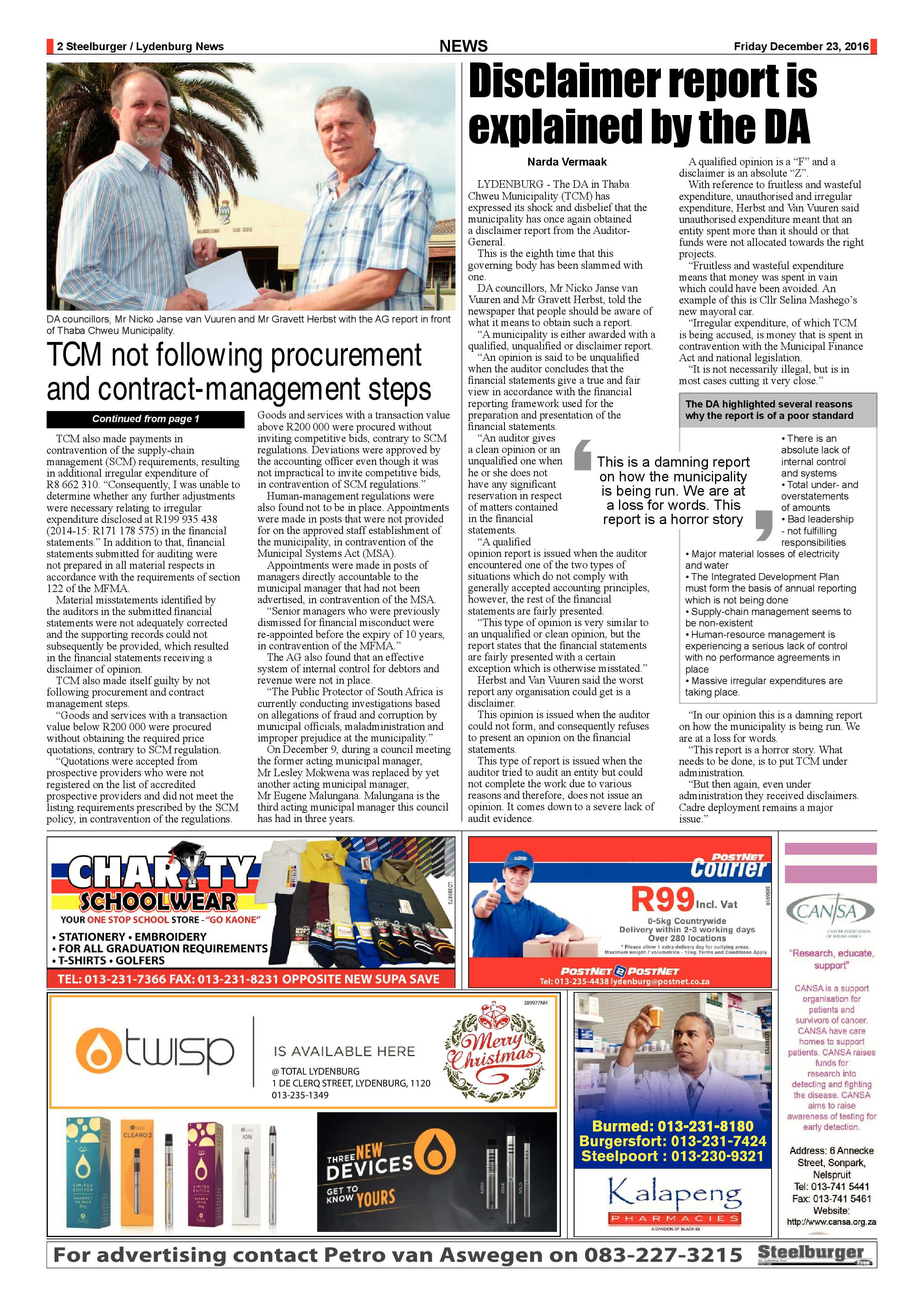 Steelburger 23 December 2016 page 2