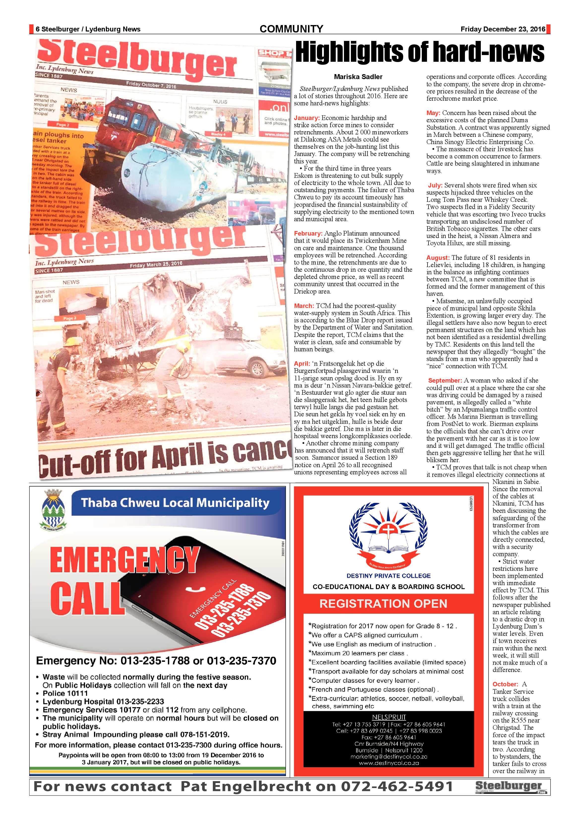 Steelburger 23 December 2016 page 6