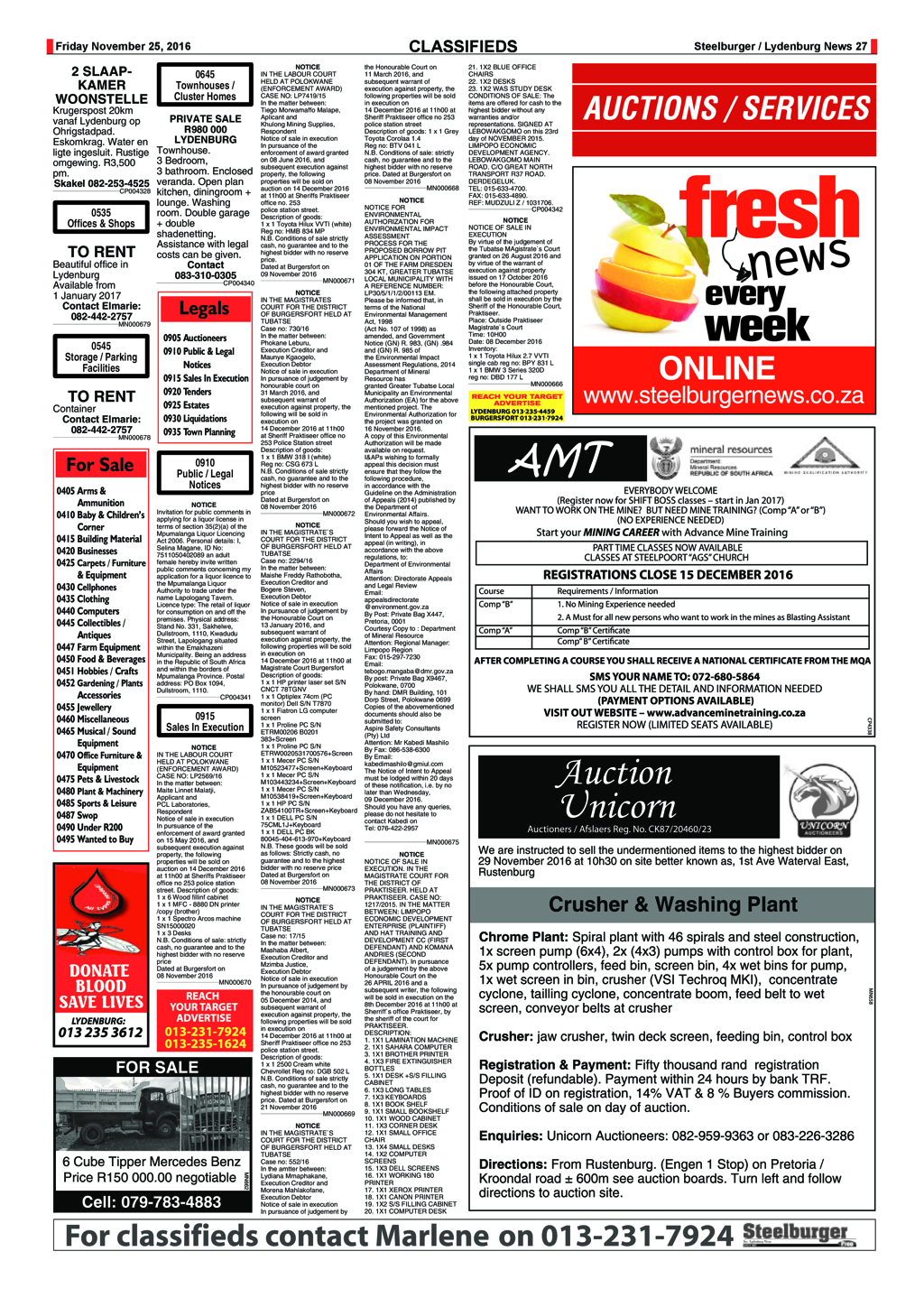 Steelburger 25 November 2016 page 27