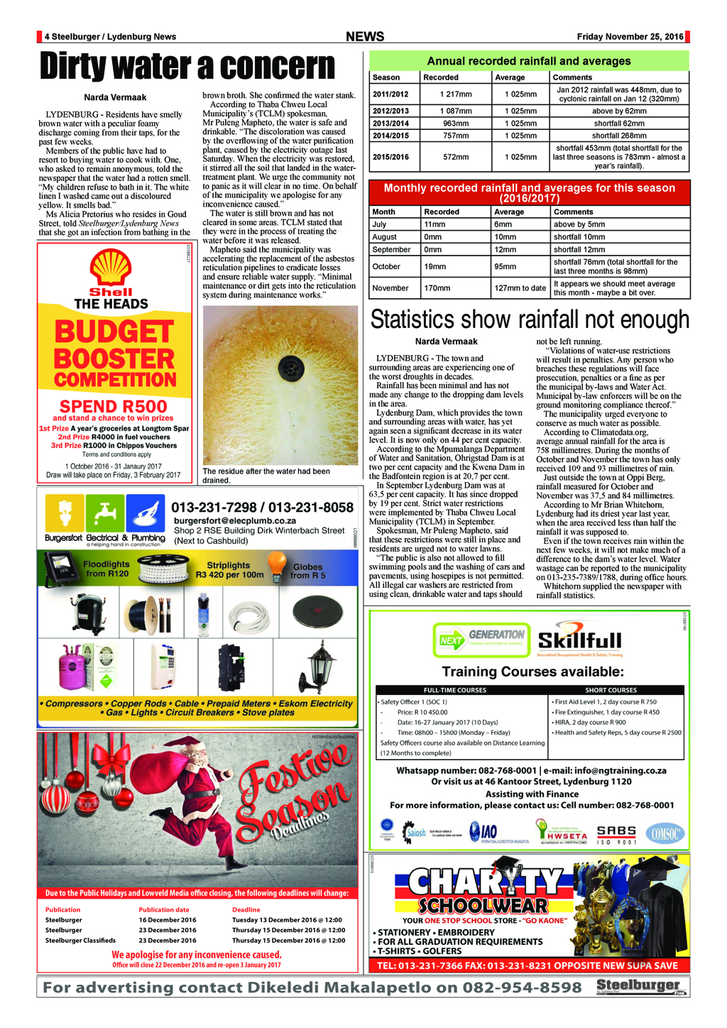 Steelburger 25 November 2016 page 4