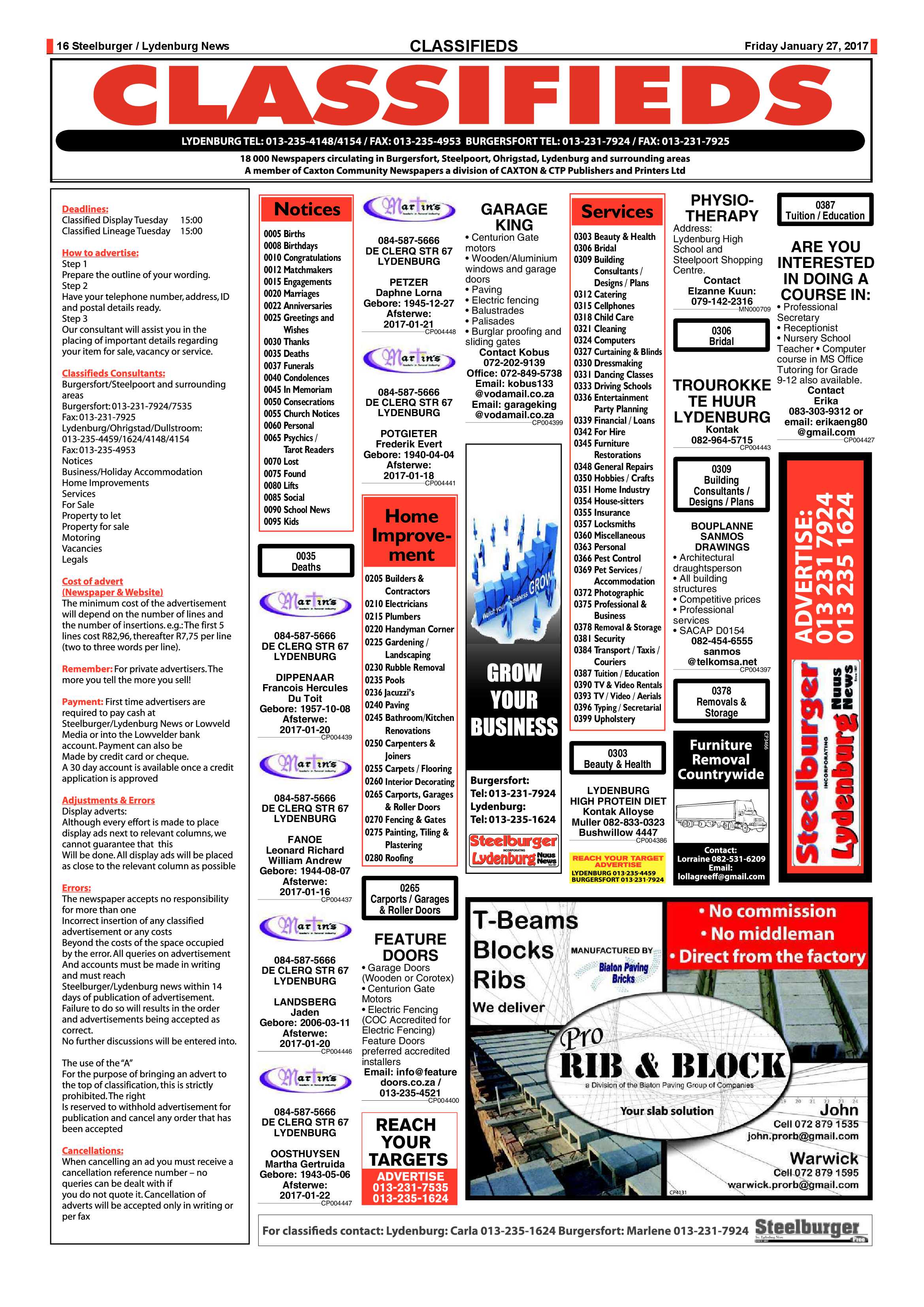 Steelburger 27 January 2017 page 16