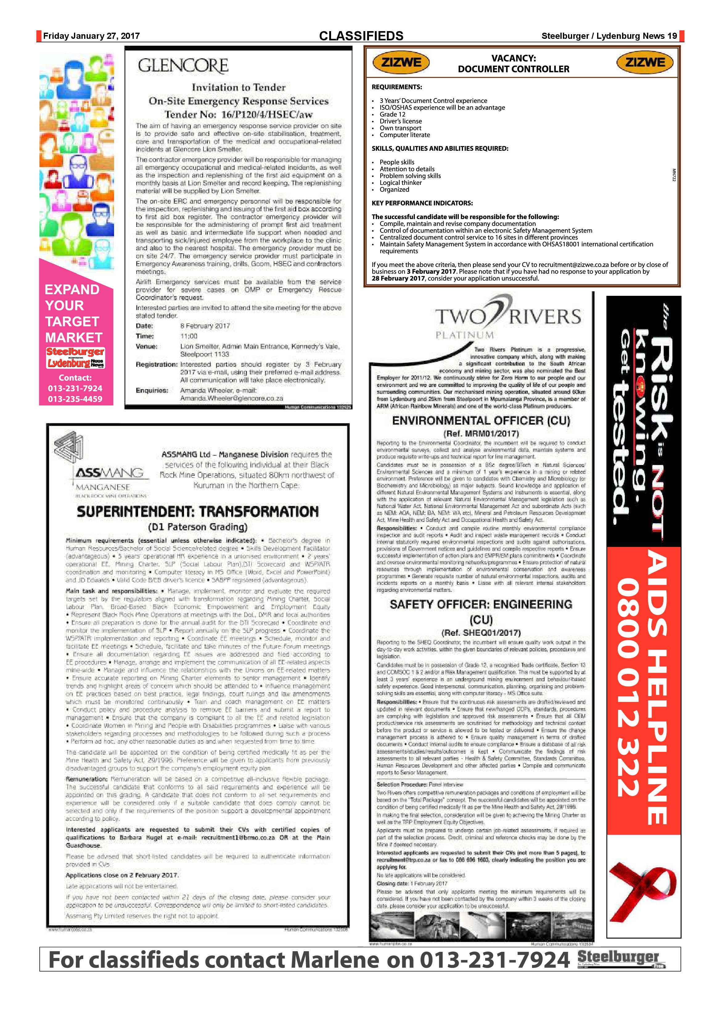 Steelburger 27 January 2017 page 19