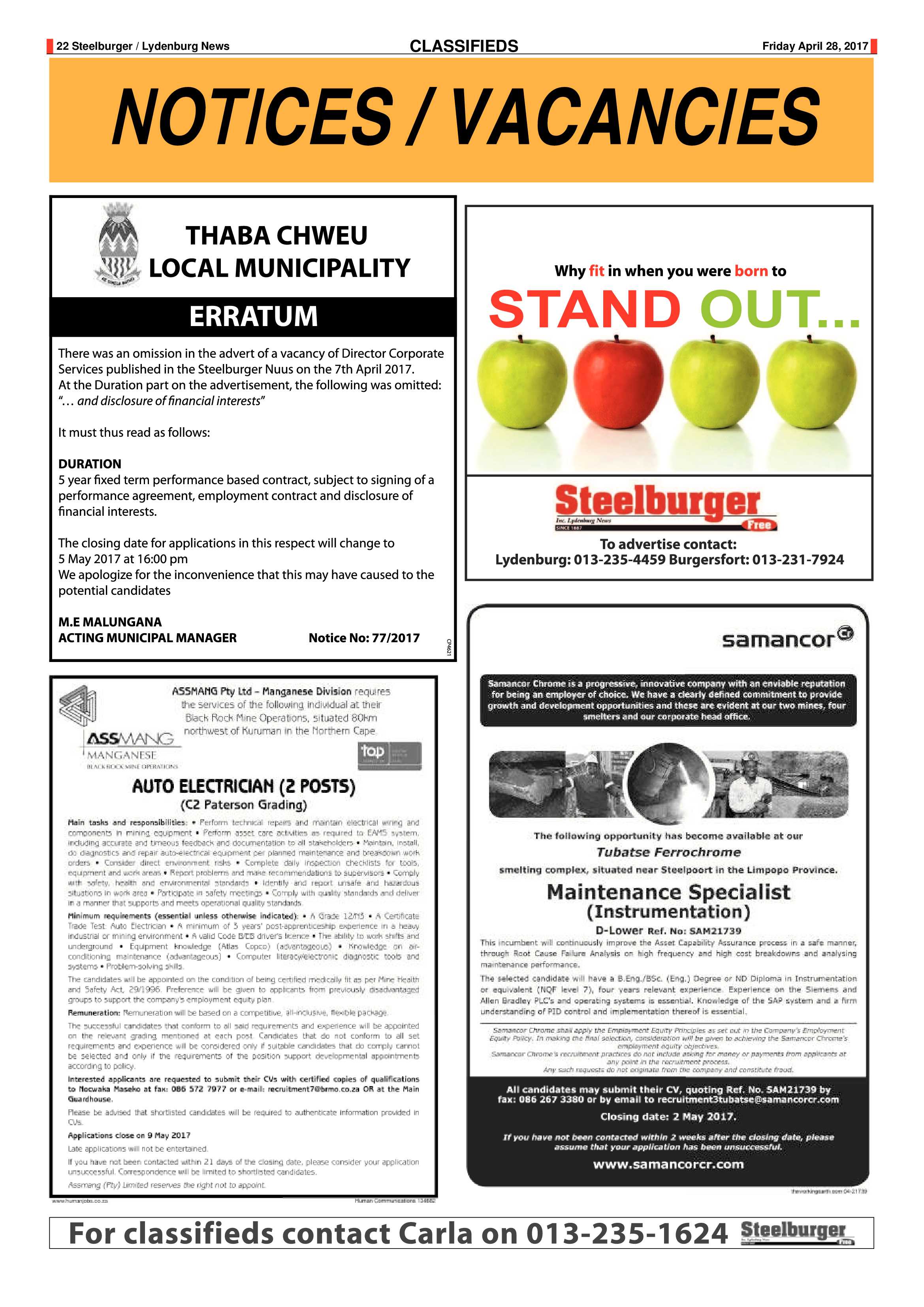 Steelburger 28 April 2017 page 22