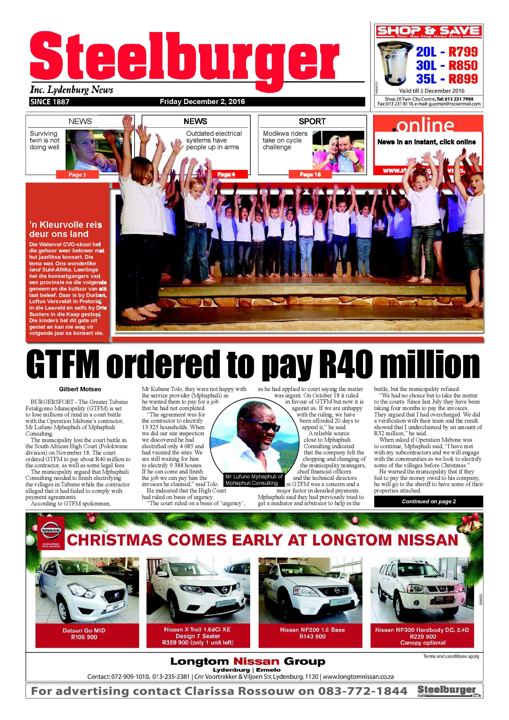 Steelburger 2 Dec 2016 page 1