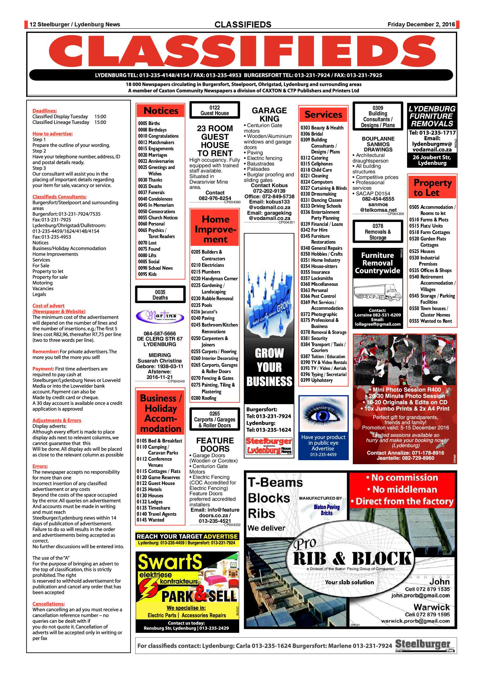 Steelburger 2 Dec 2016 page 12
