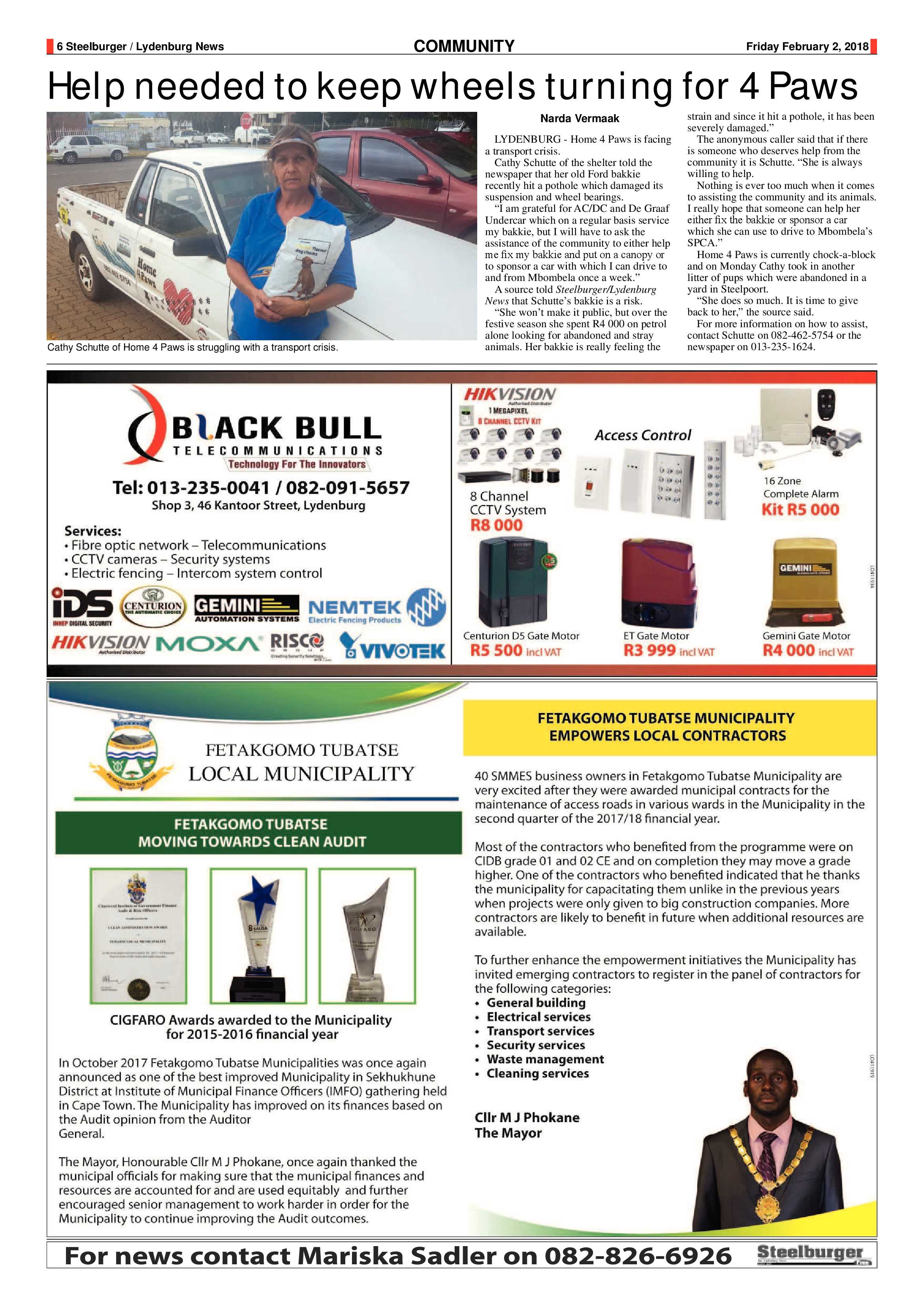 Steelburger 2 February 2018 page 6
