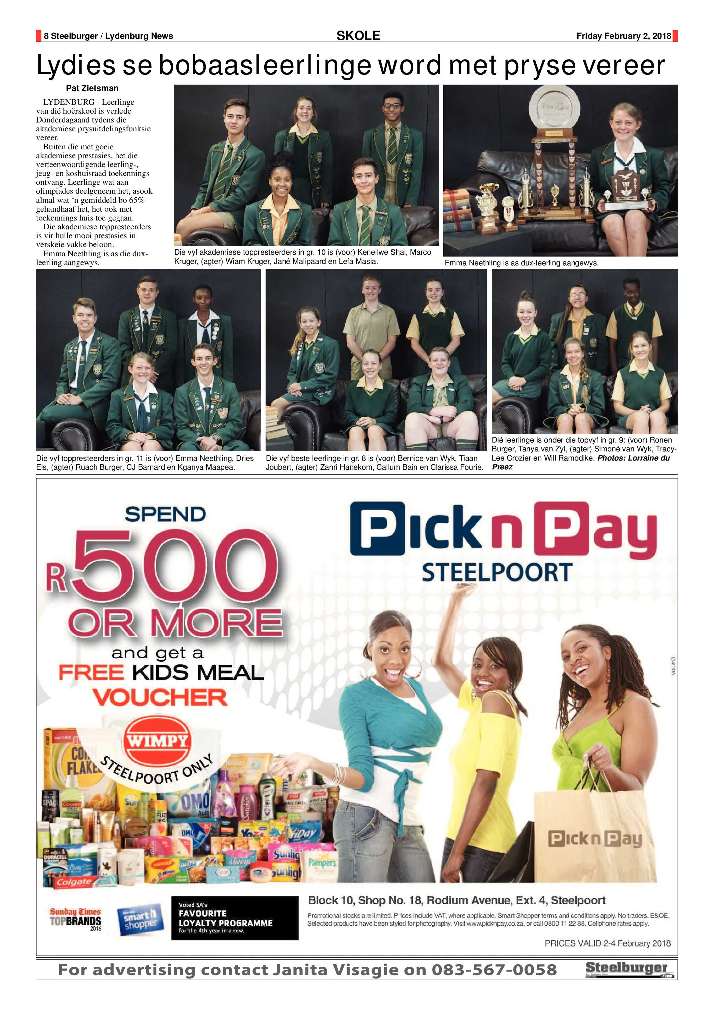 Steelburger 2 February 2018 page 8