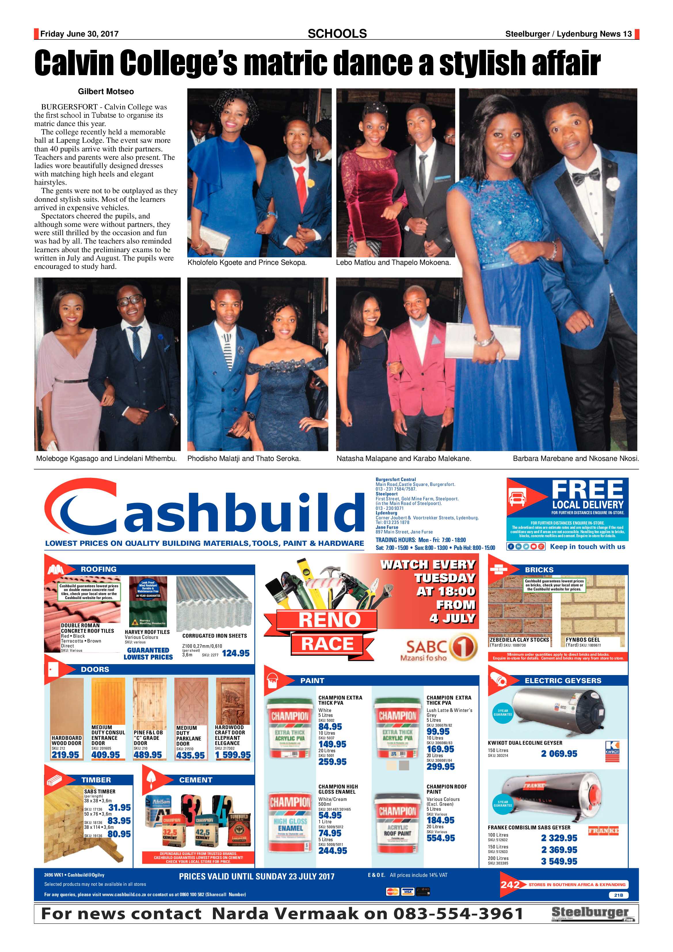 Steelburger 30 June 2017 page 13