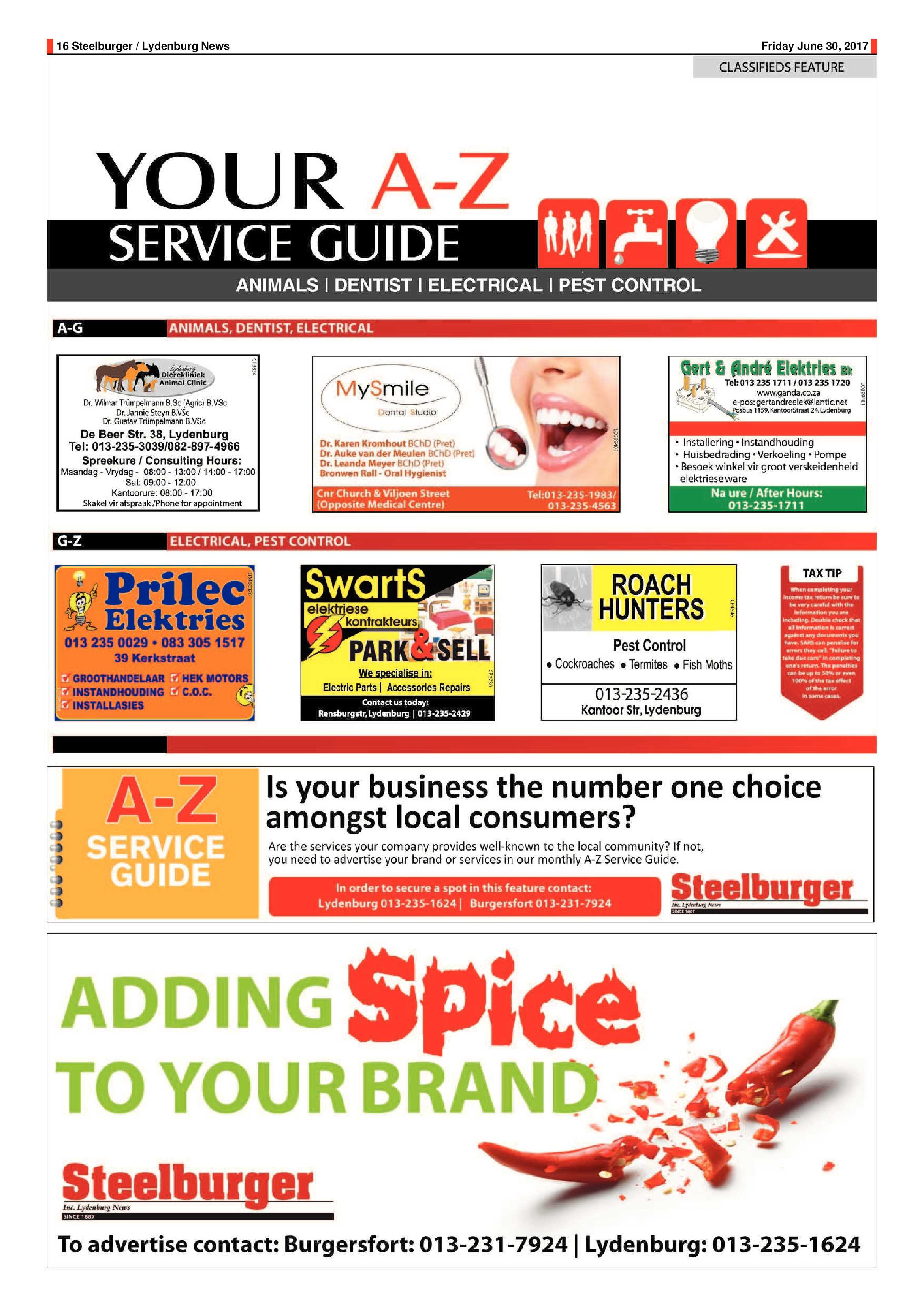 Steelburger 30 June 2017 page 16