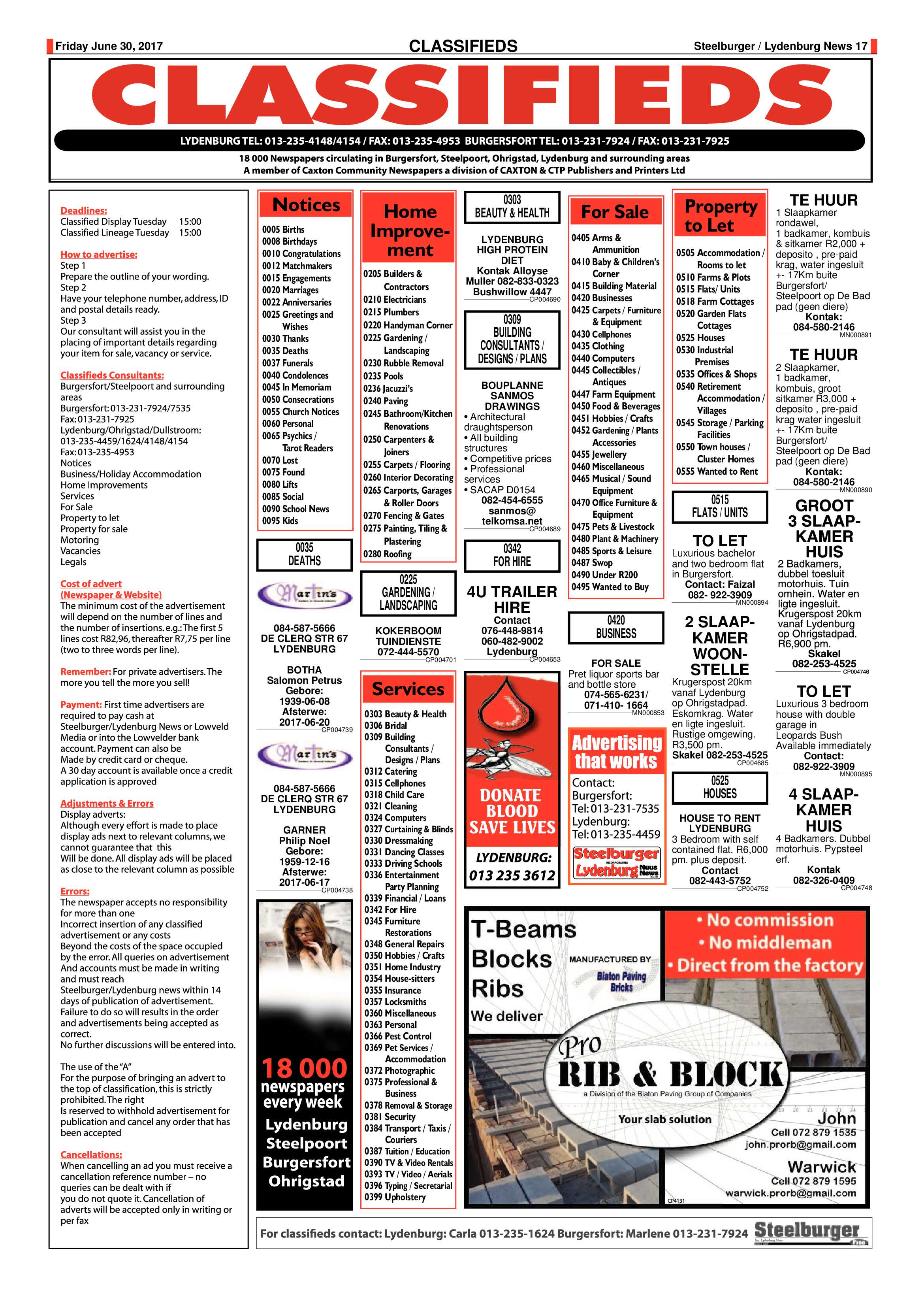 Steelburger 30 June 2017 page 17