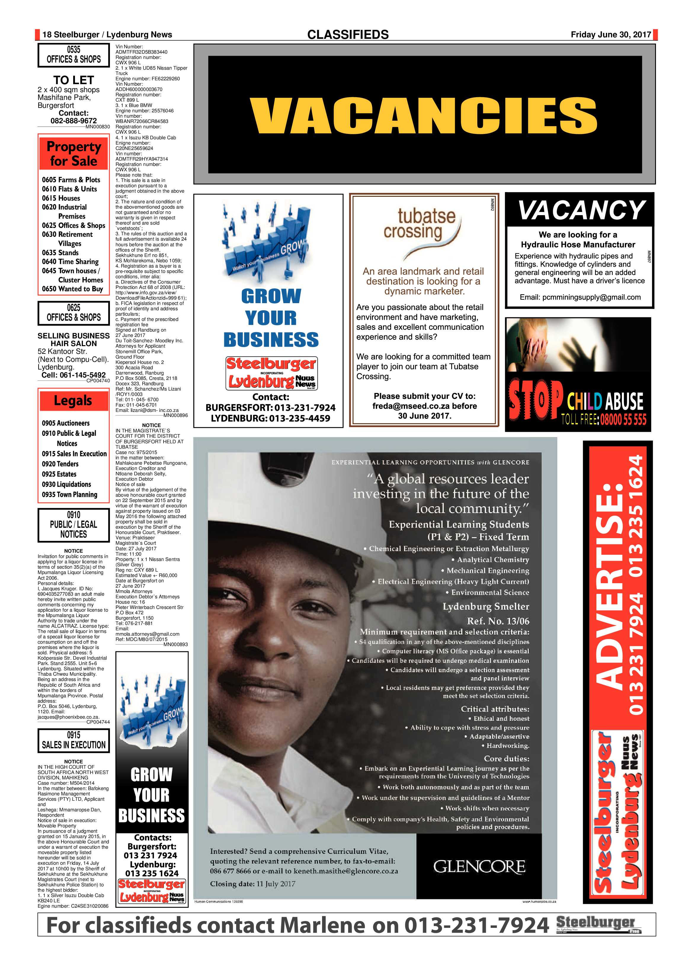 Steelburger 30 June 2017 page 18