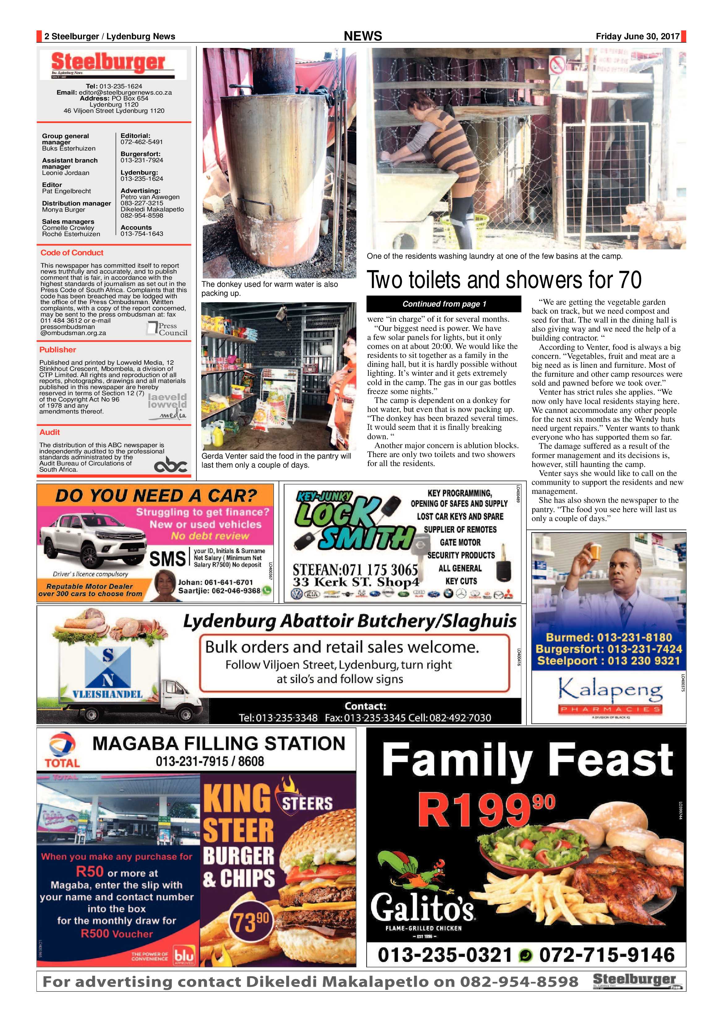 Steelburger 30 June 2017 page 2