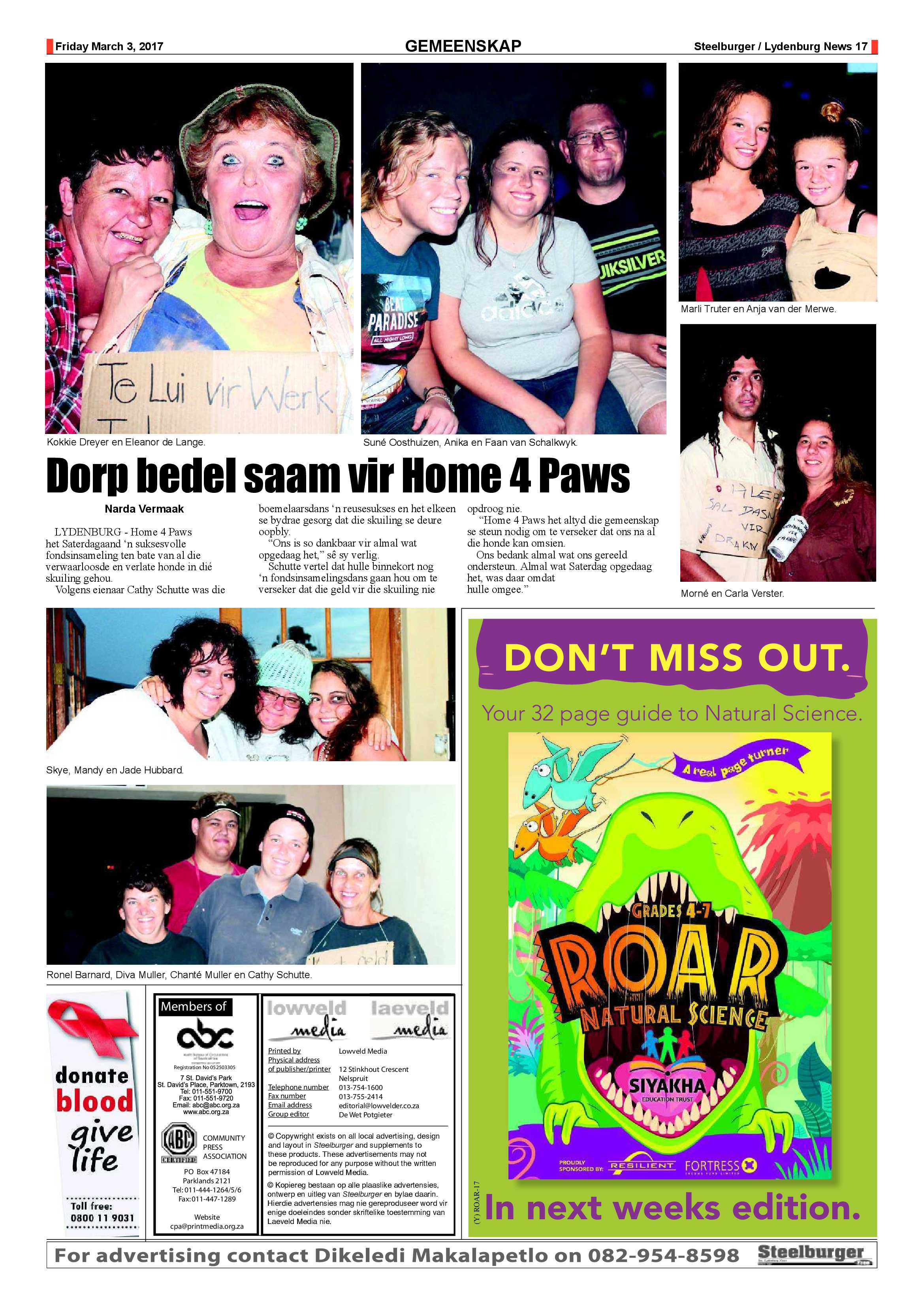 Steelburger News 3 March 2017 page 16