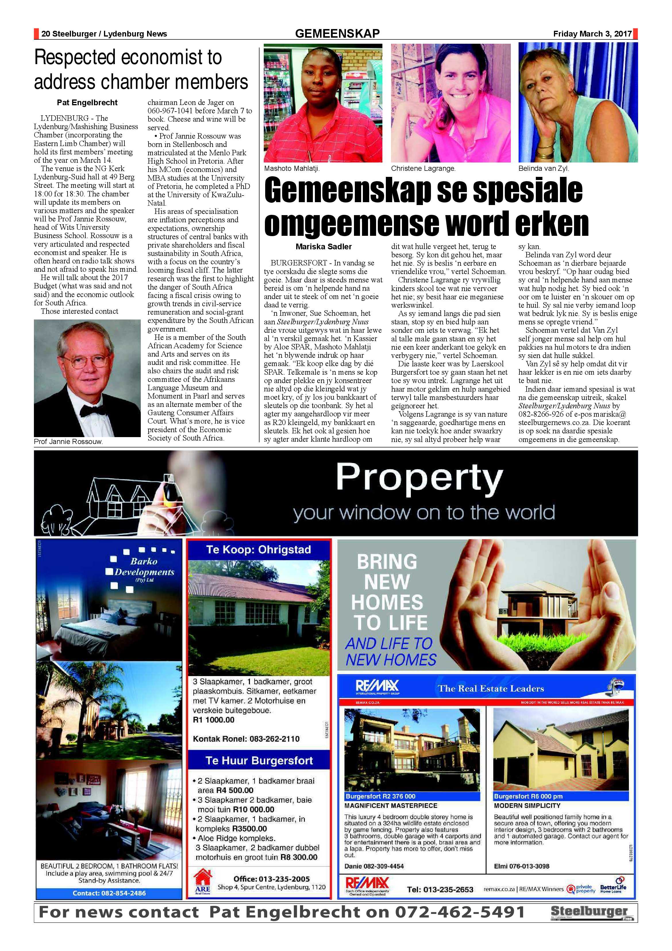 Steelburger News 3 March 2017 page 19