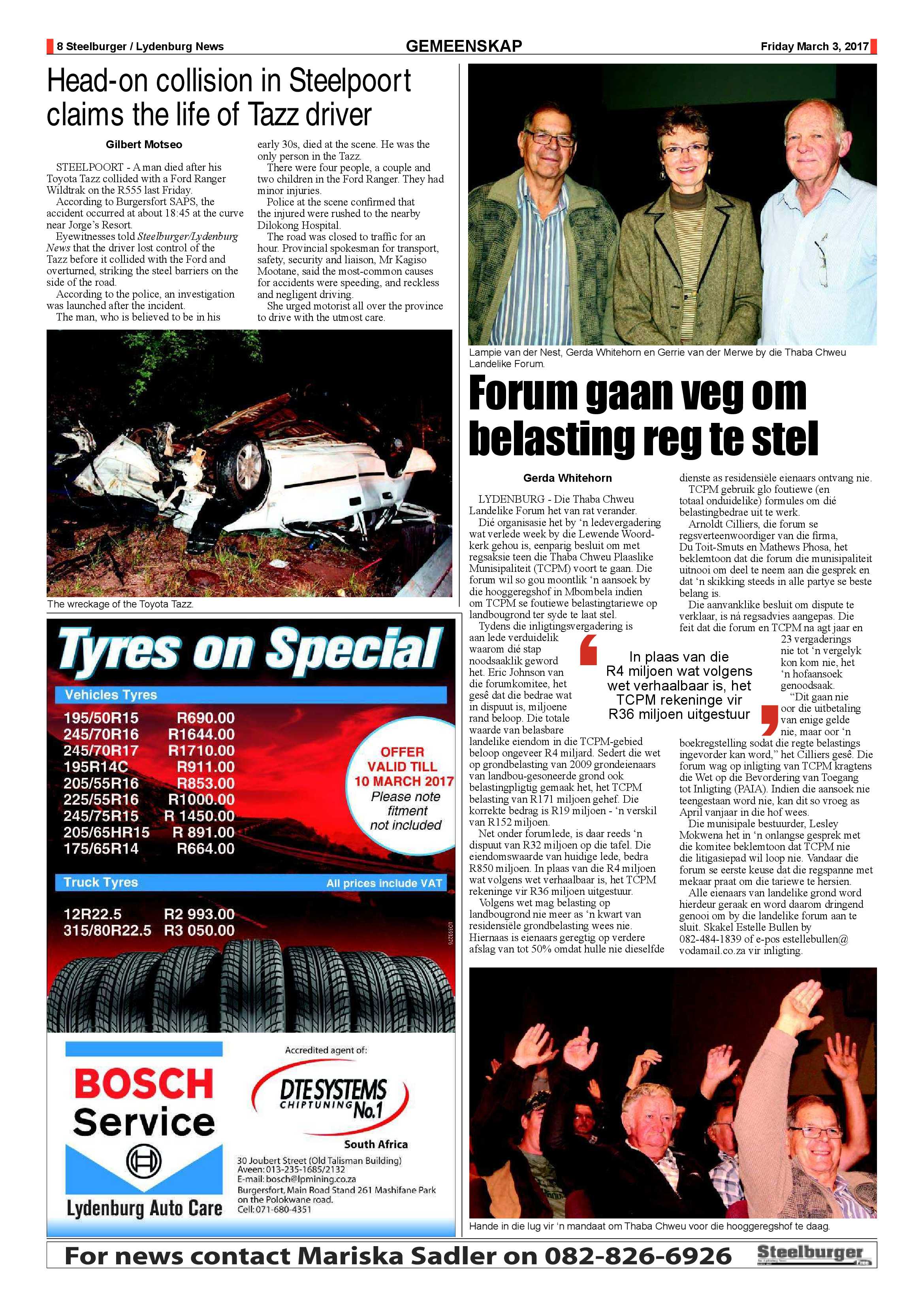 Steelburger News 3 March 2017 page 8