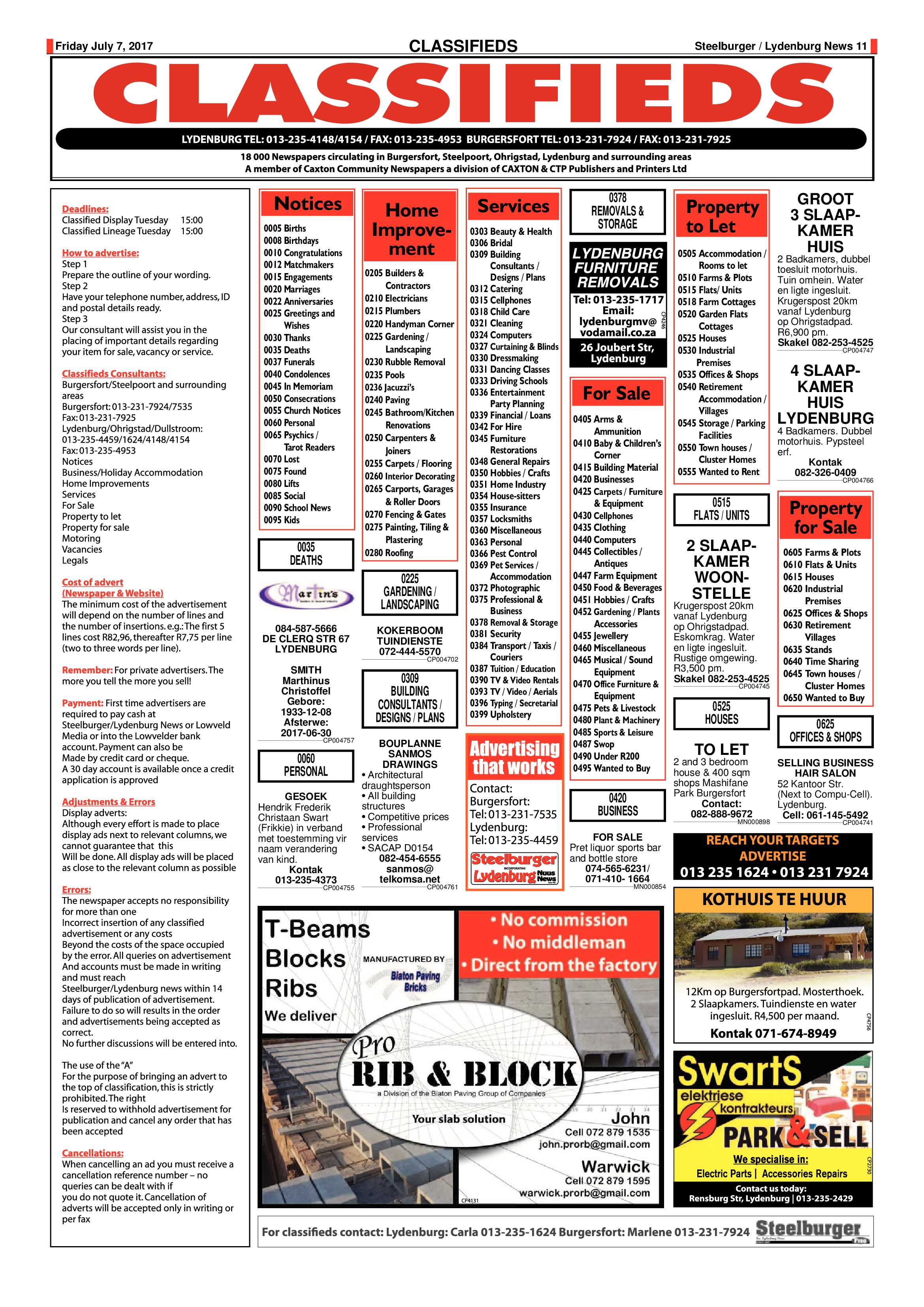 Steelburger News 7 July 2017 page 11
