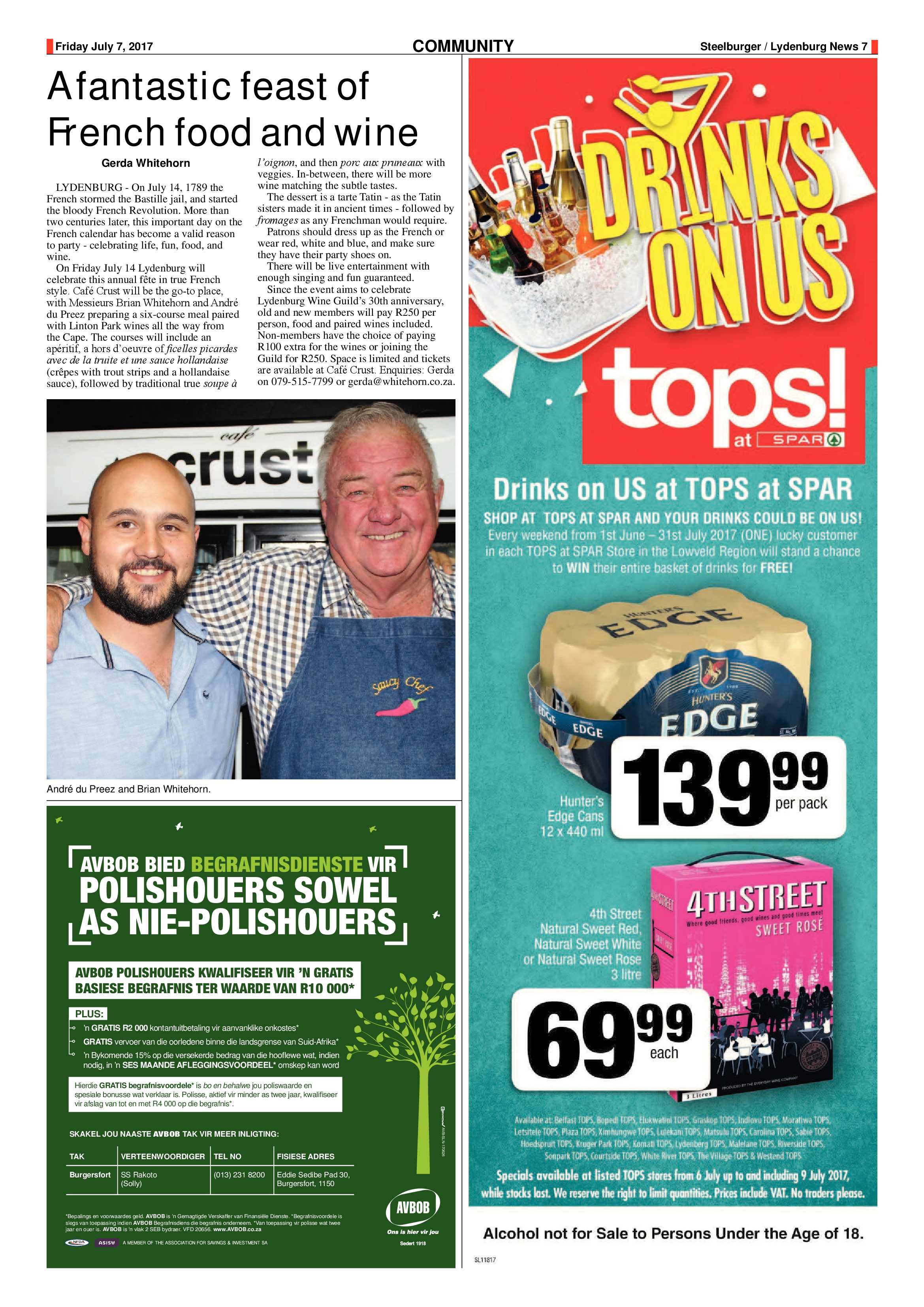 Steelburger News 7 July 2017 page 7