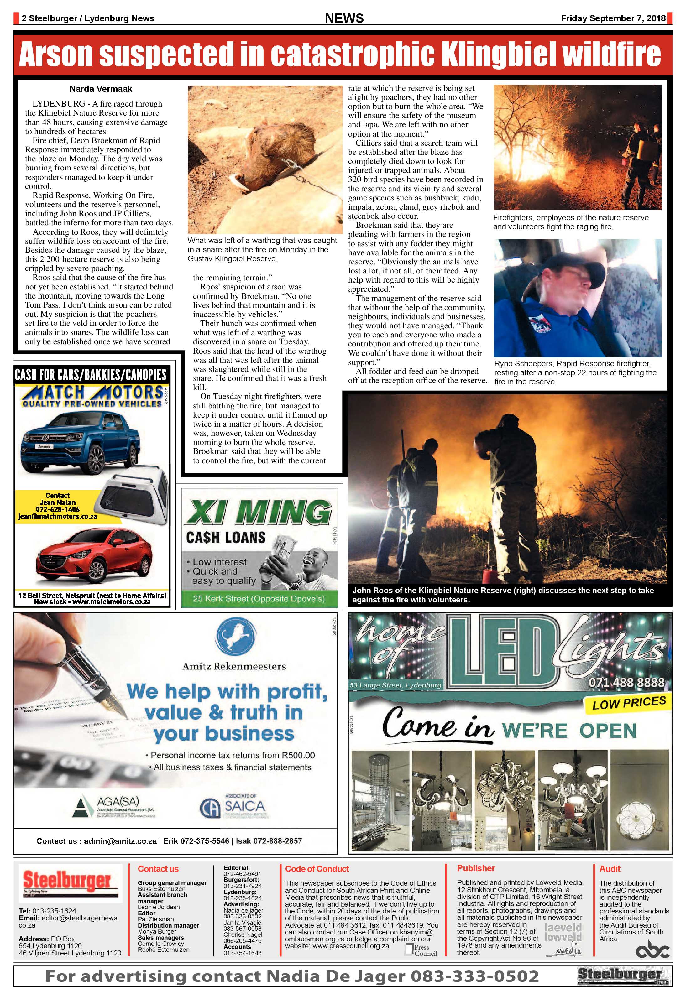 Steelburger 7 September 2018 page 2