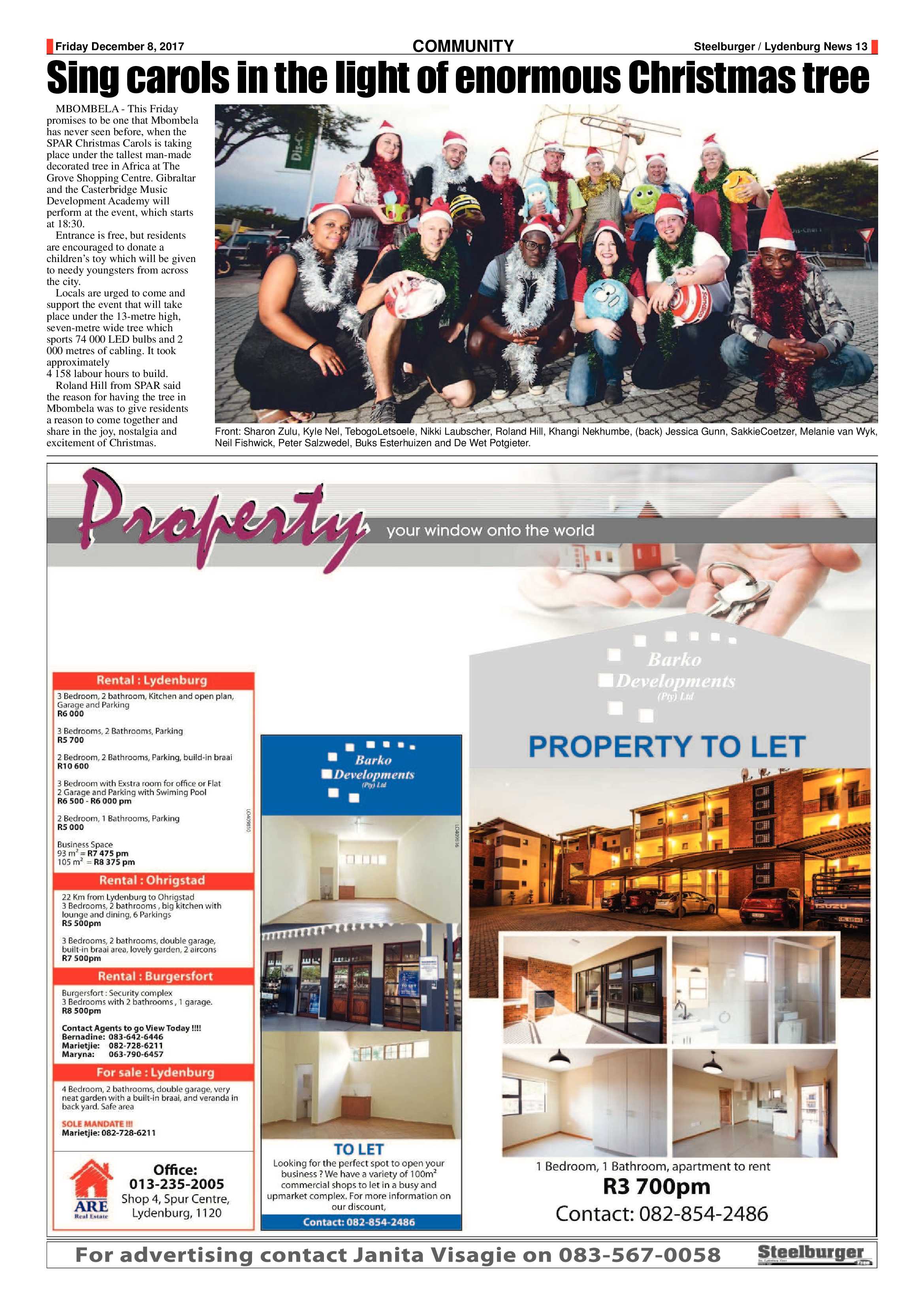 Steelburger News 8 December 2017 page 13