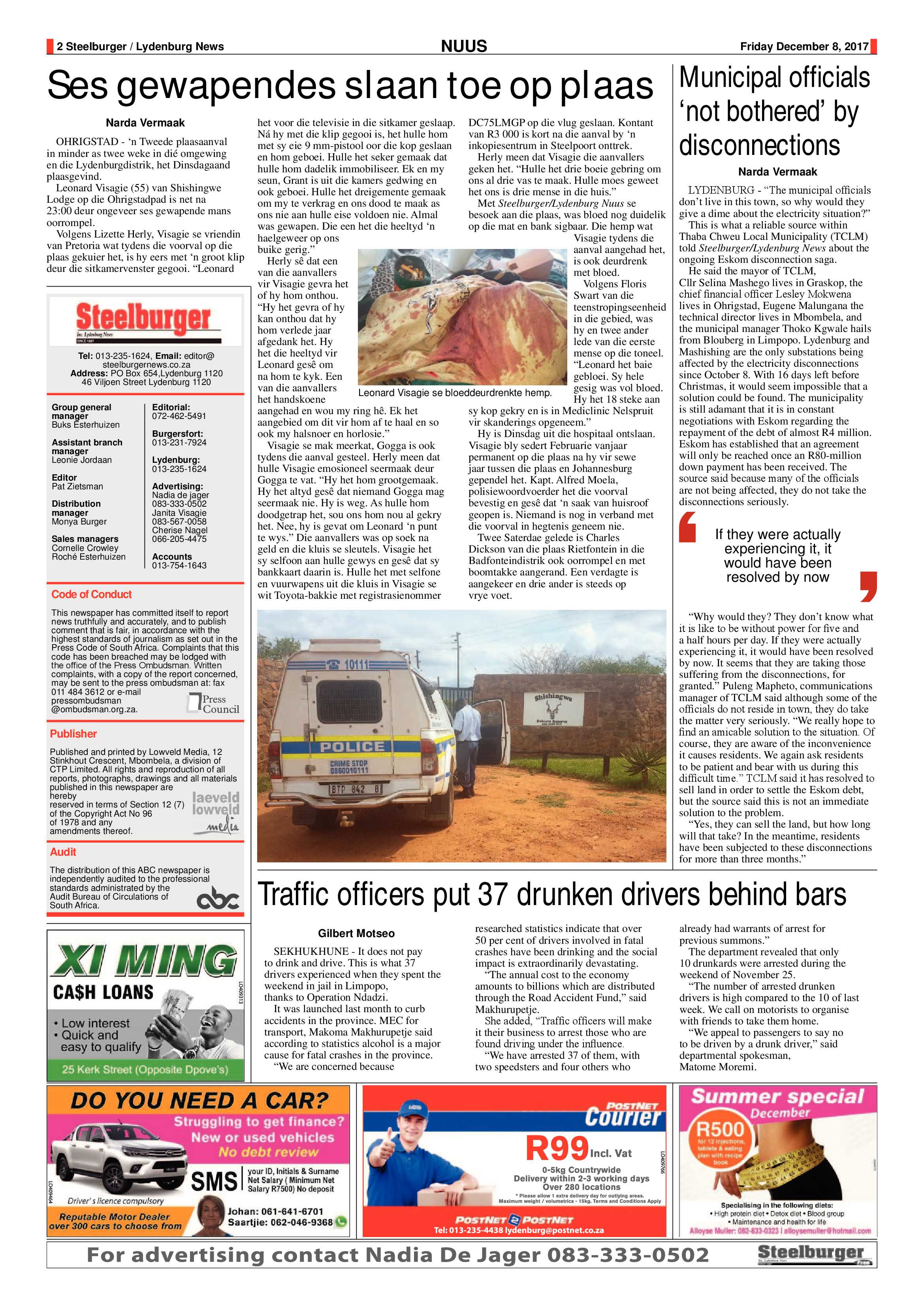 Steelburger News 8 December 2017 page 2