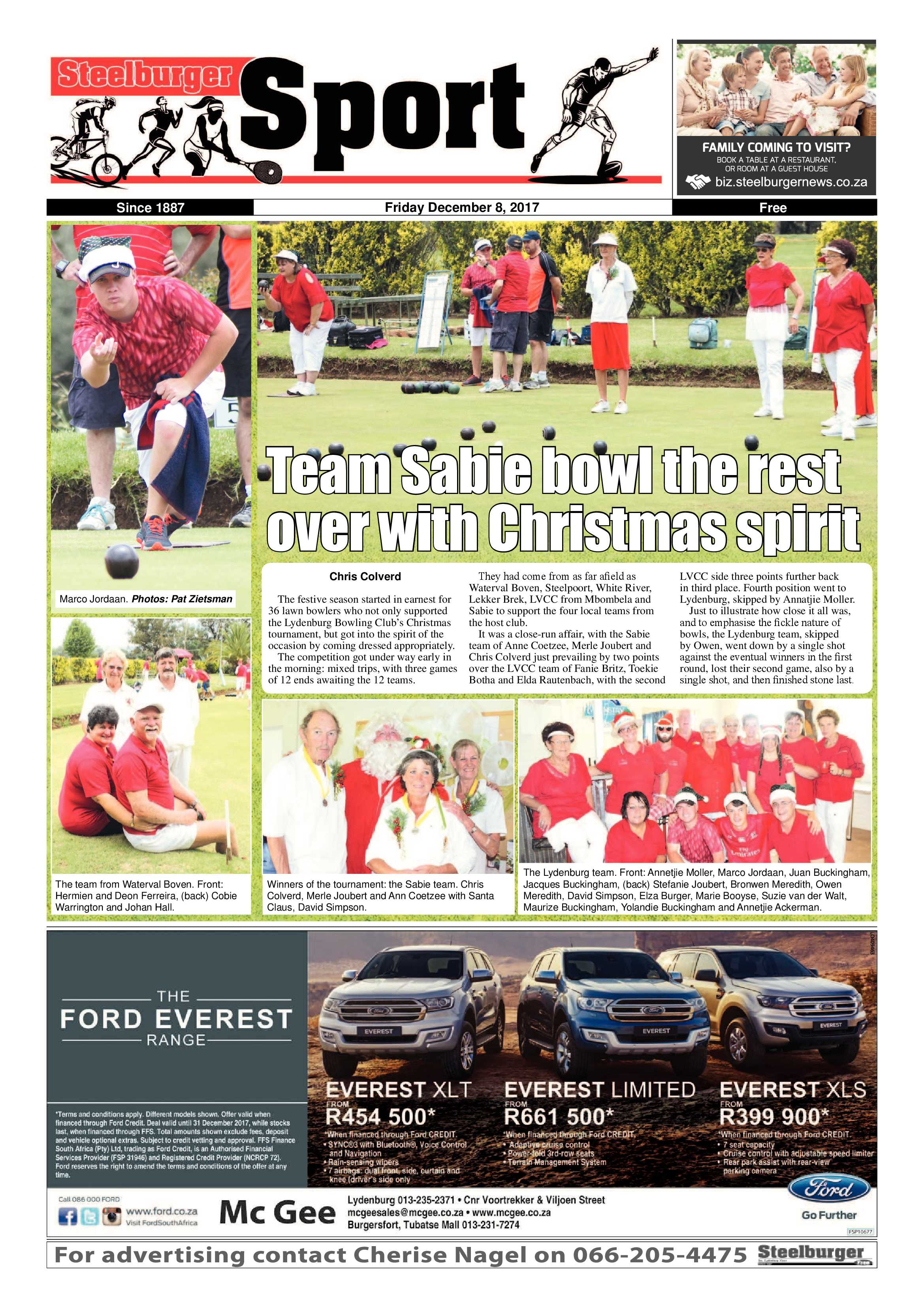 Steelburger News 8 December 2017 page 20