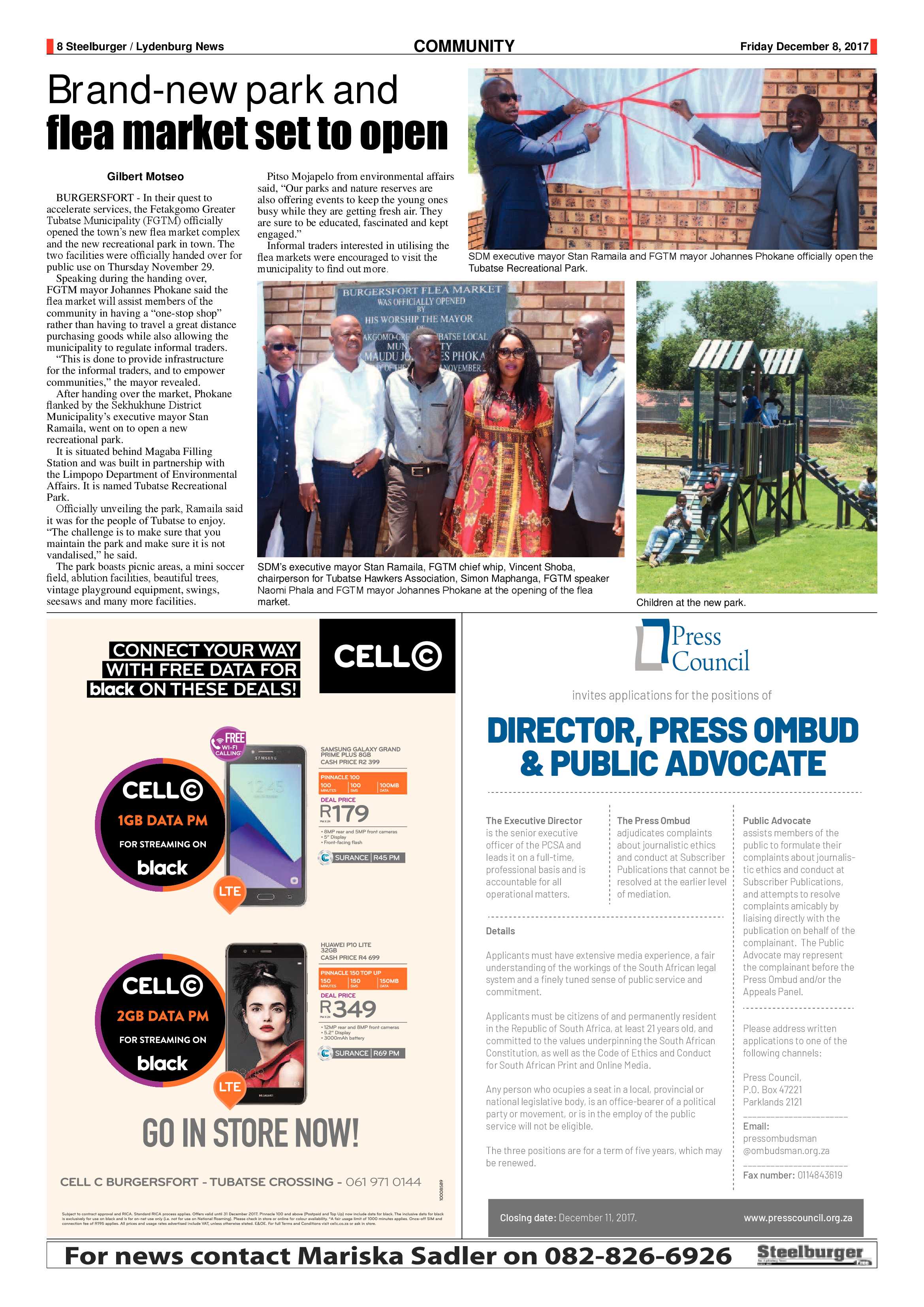 Steelburger News 8 December 2017 page 8