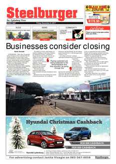 Steelburger News 8 December 2017