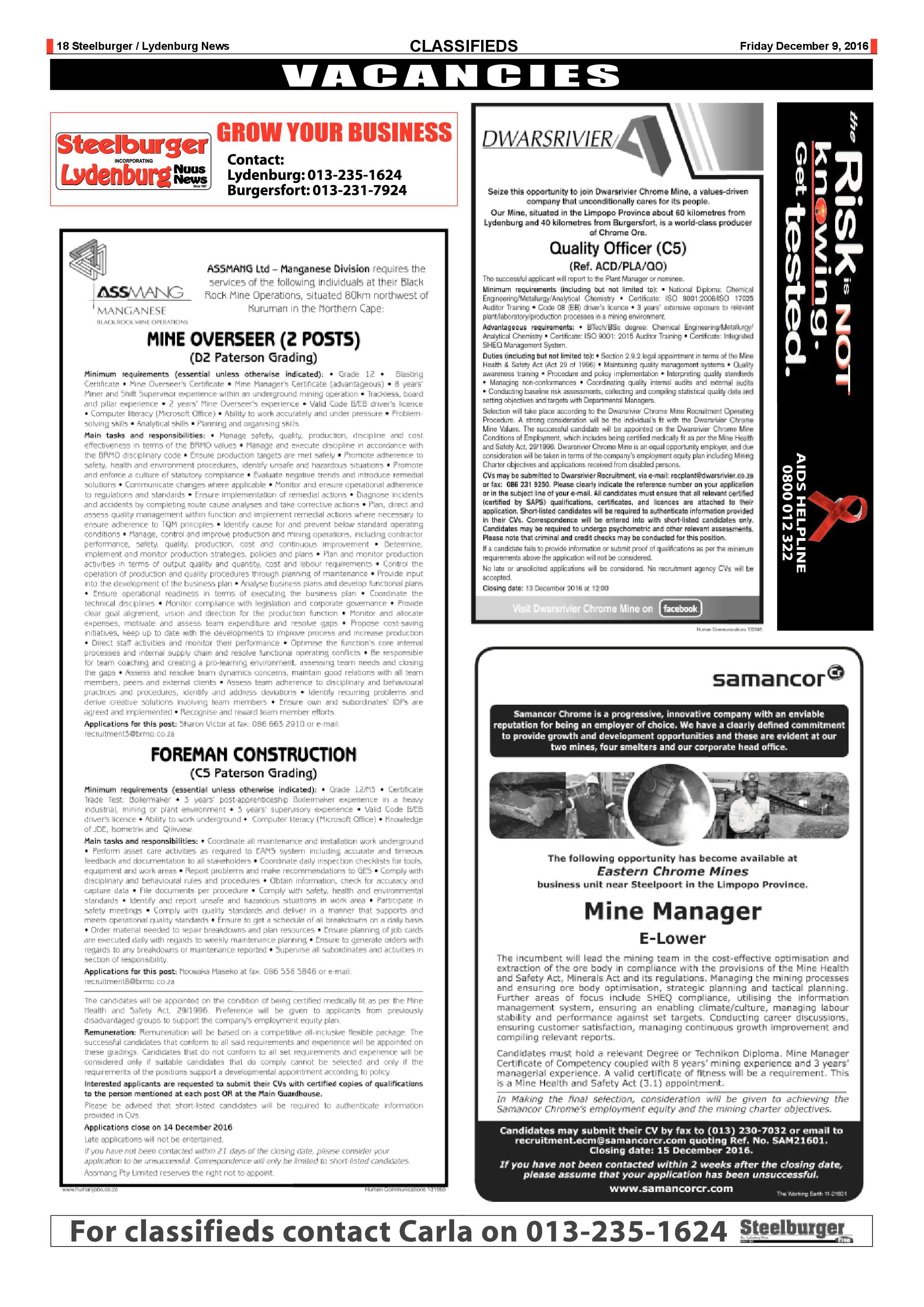 Steelburger 9 December 2016 page 18