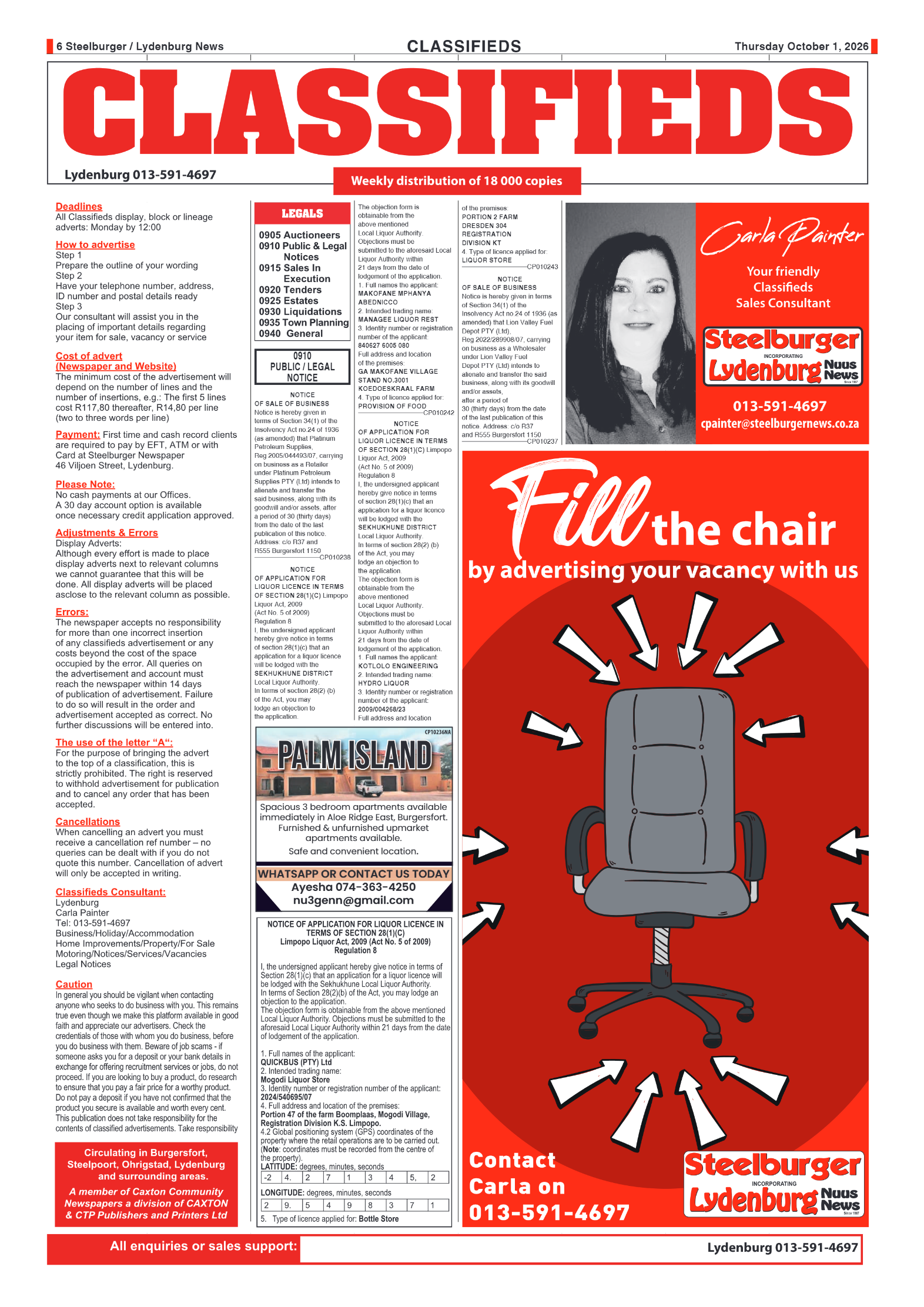 Steelburger News 01 October 2026 page 6